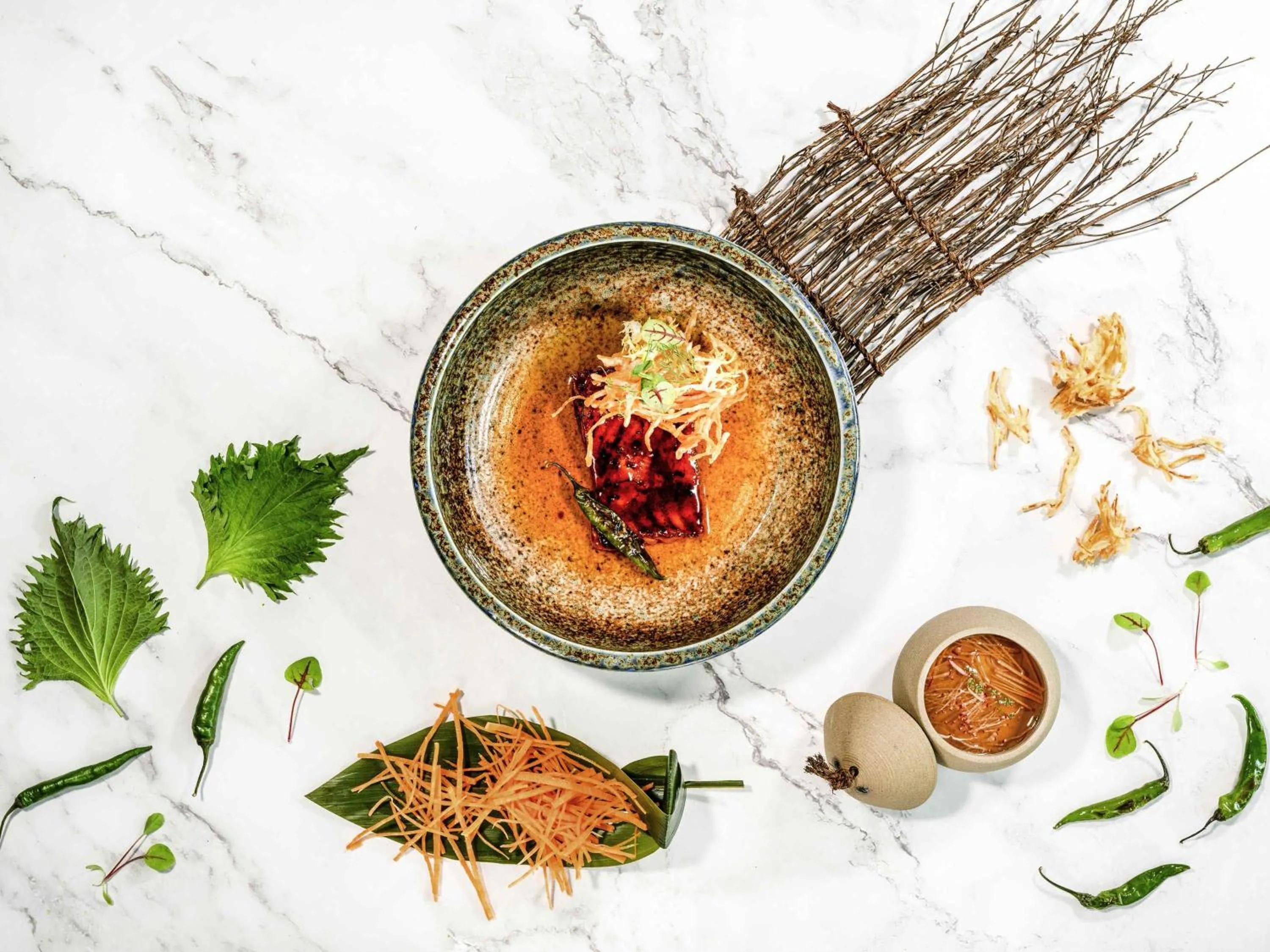 Restaurant/places to eat in Pullman Doha West Bay