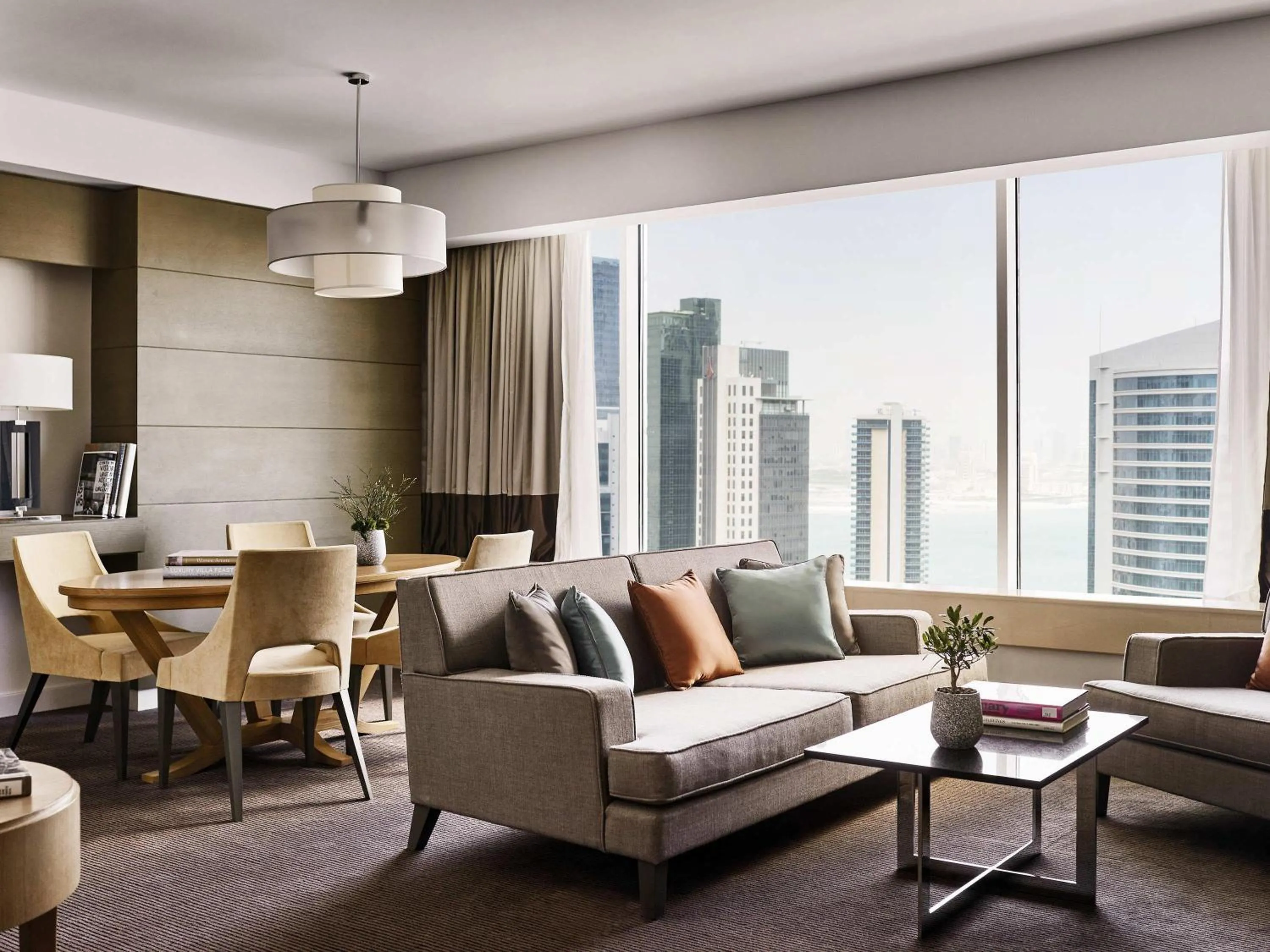 Bedroom in Pullman Doha West Bay