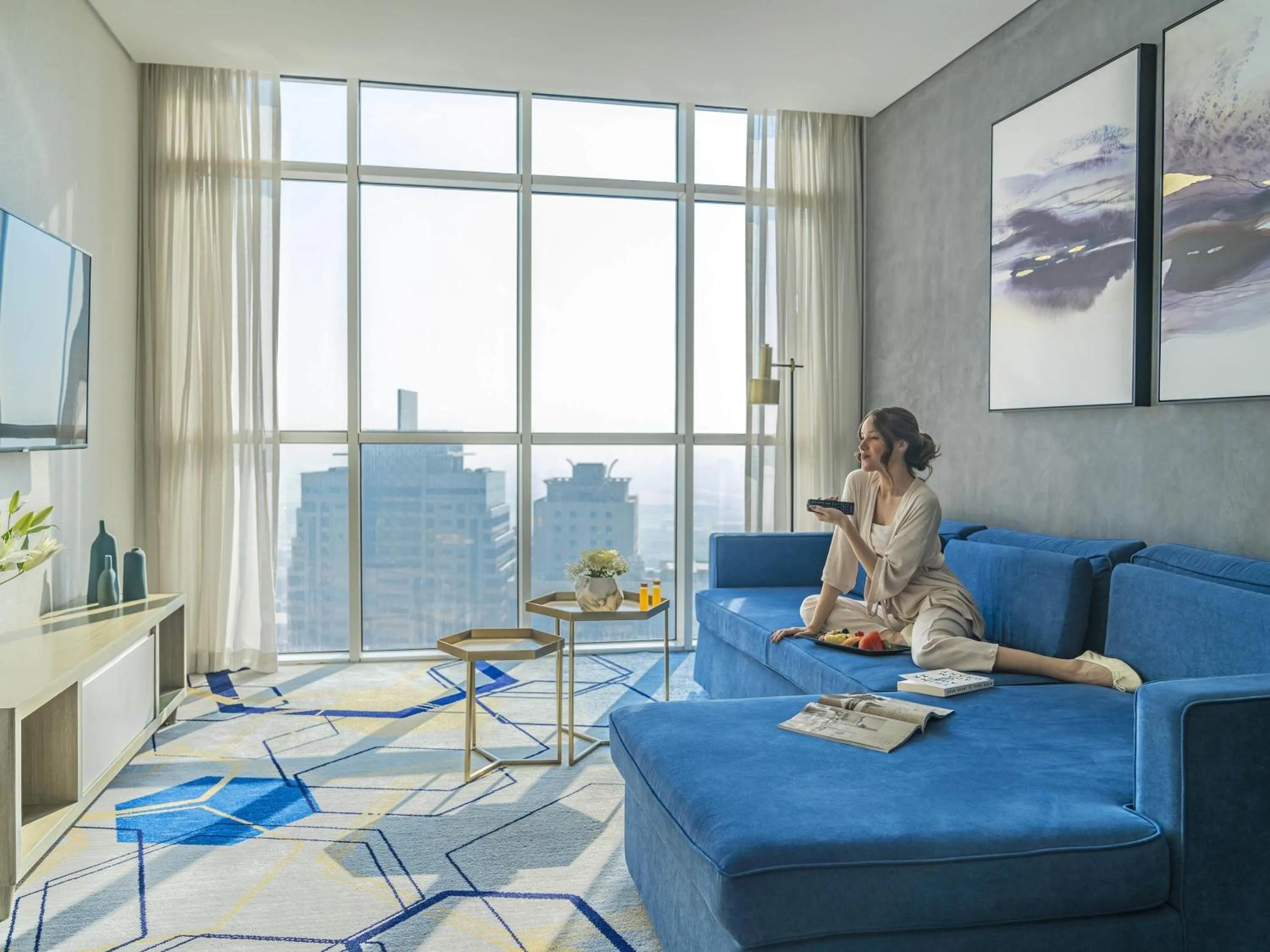 Bedroom in Pullman Sharjah