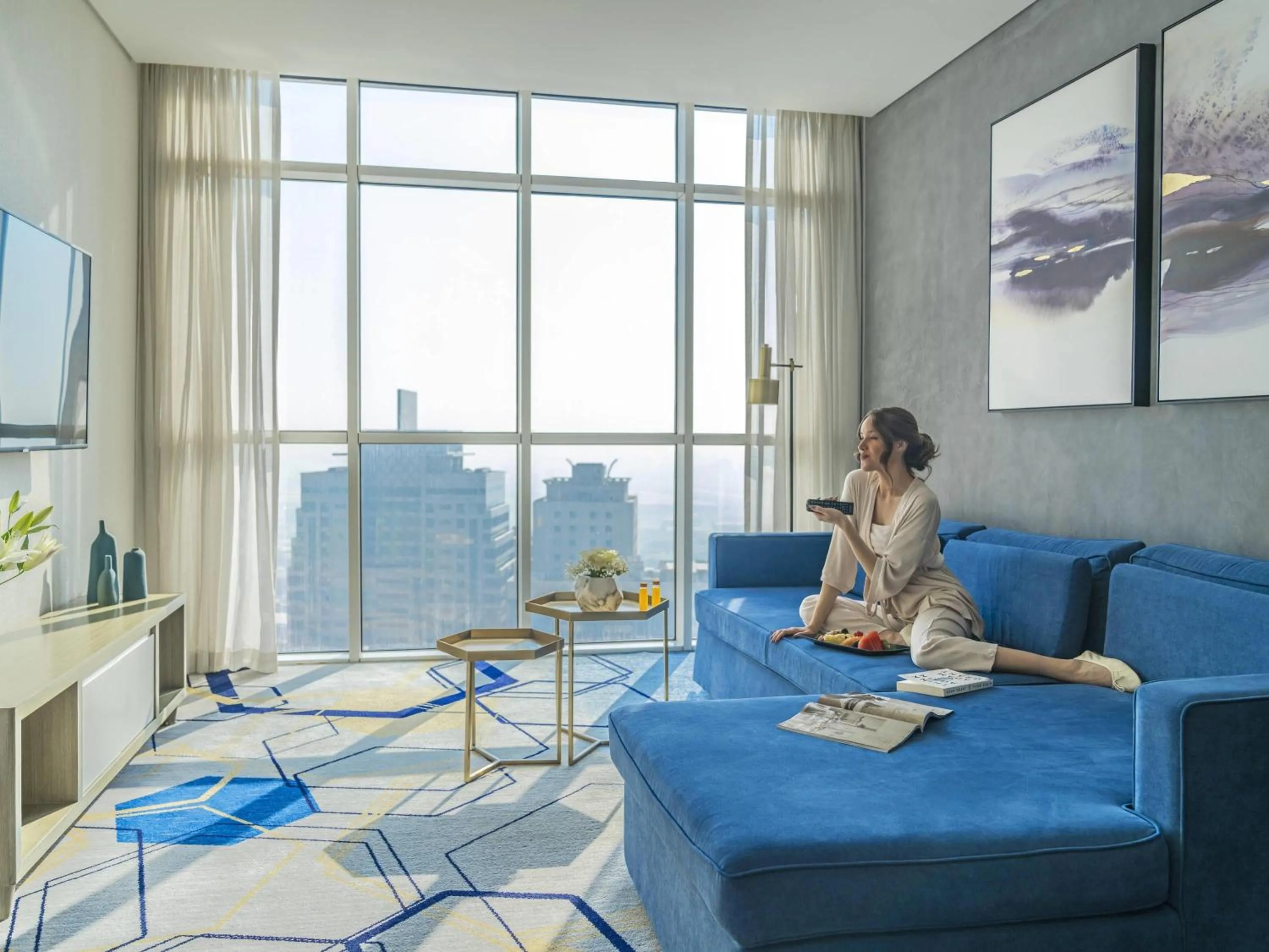 Bedroom in Pullman Sharjah