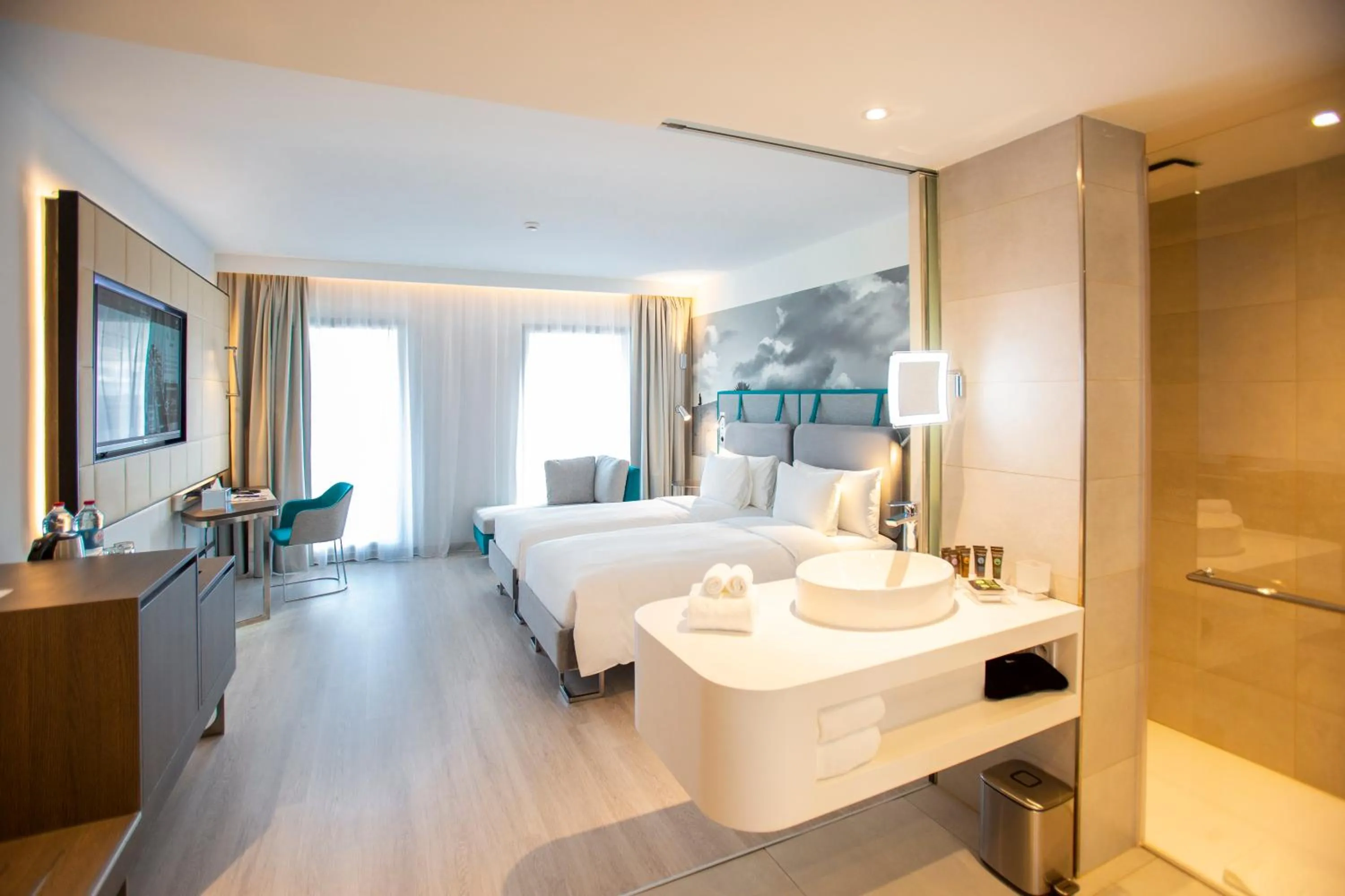 Bathroom in Novotel Convention And Spa