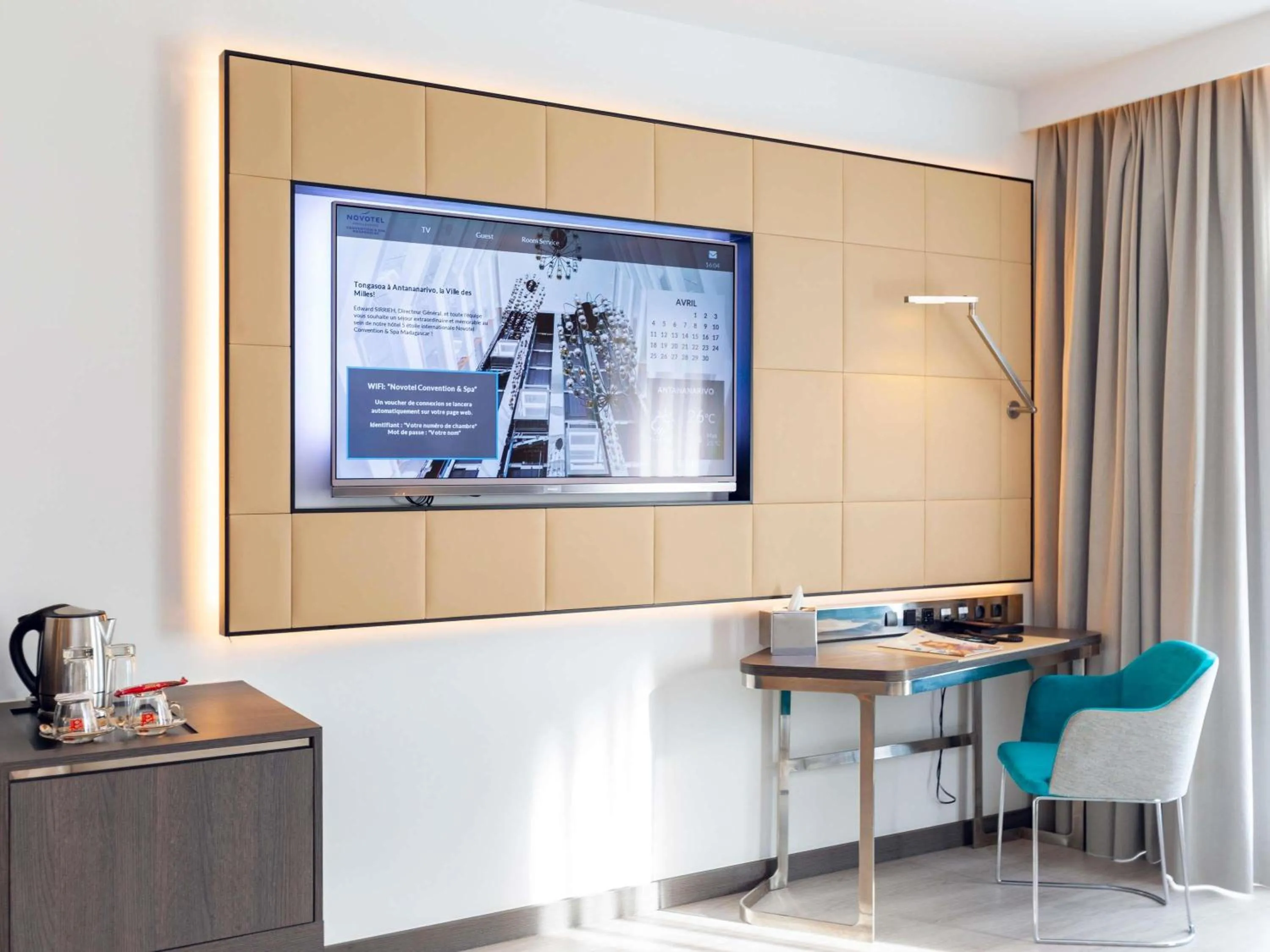 Bedroom in Novotel Convention And Spa