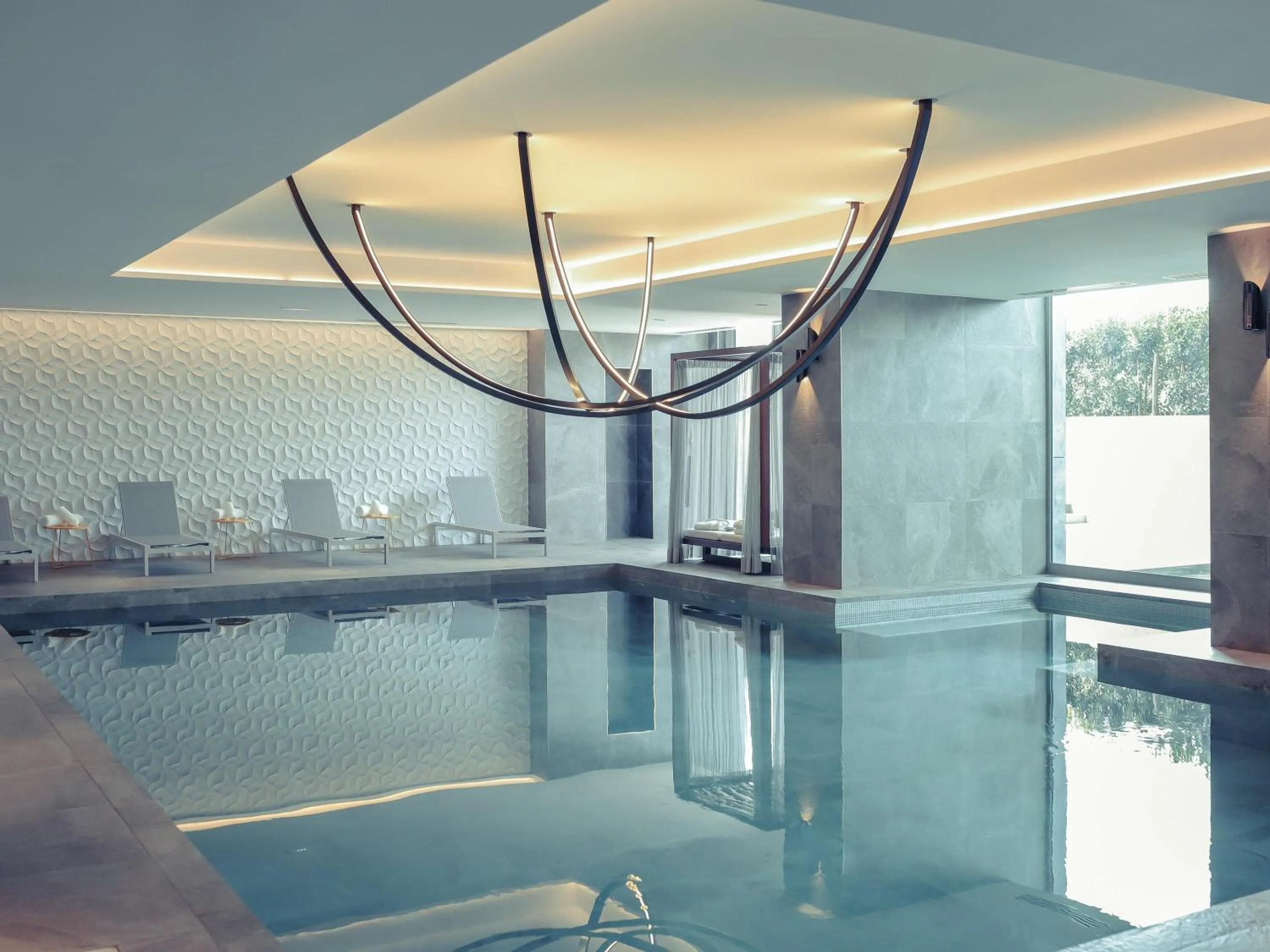 Pool view in Novotel Convention And Spa