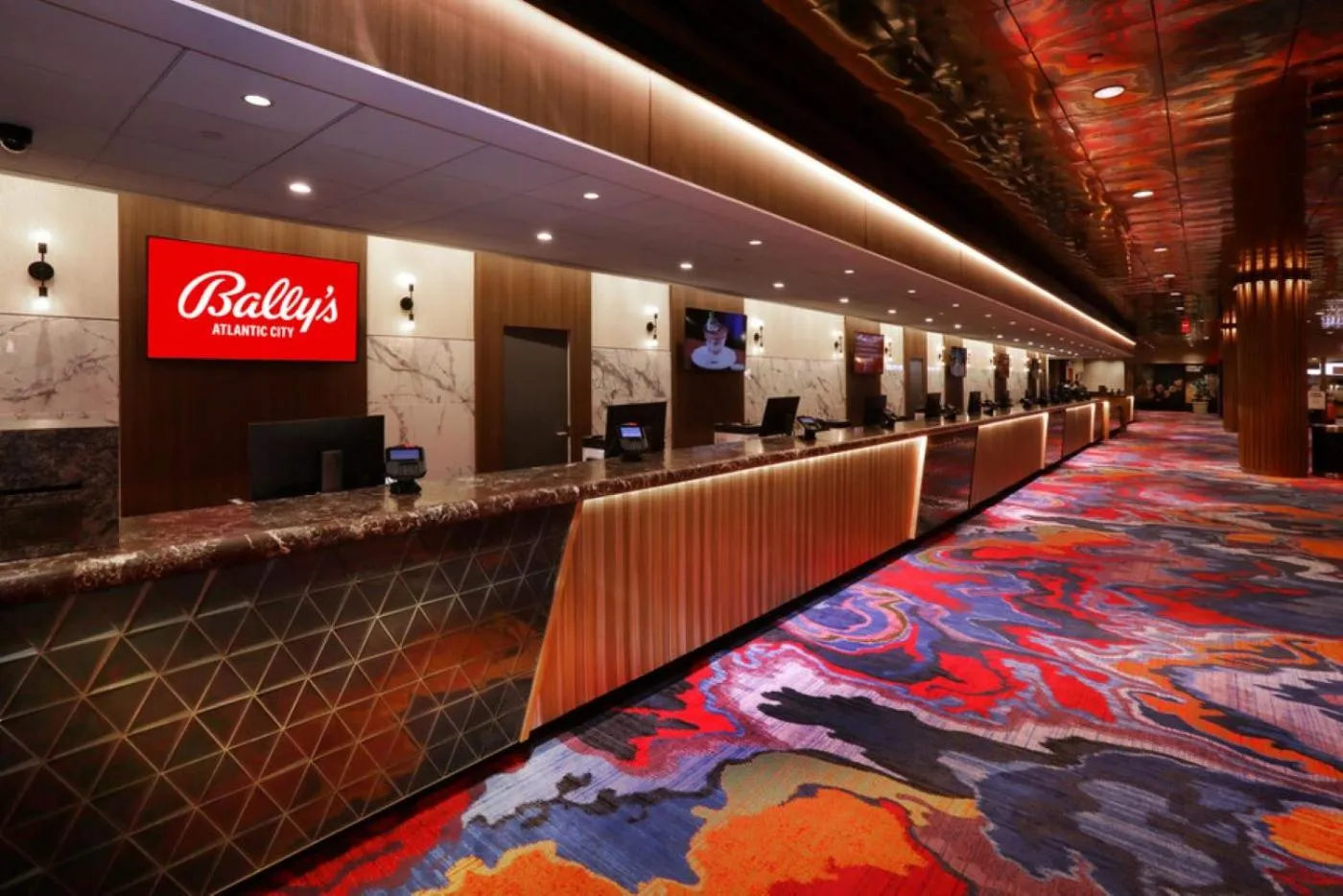 Lobby or reception in Bally's Atlantic City Hotel & Casino