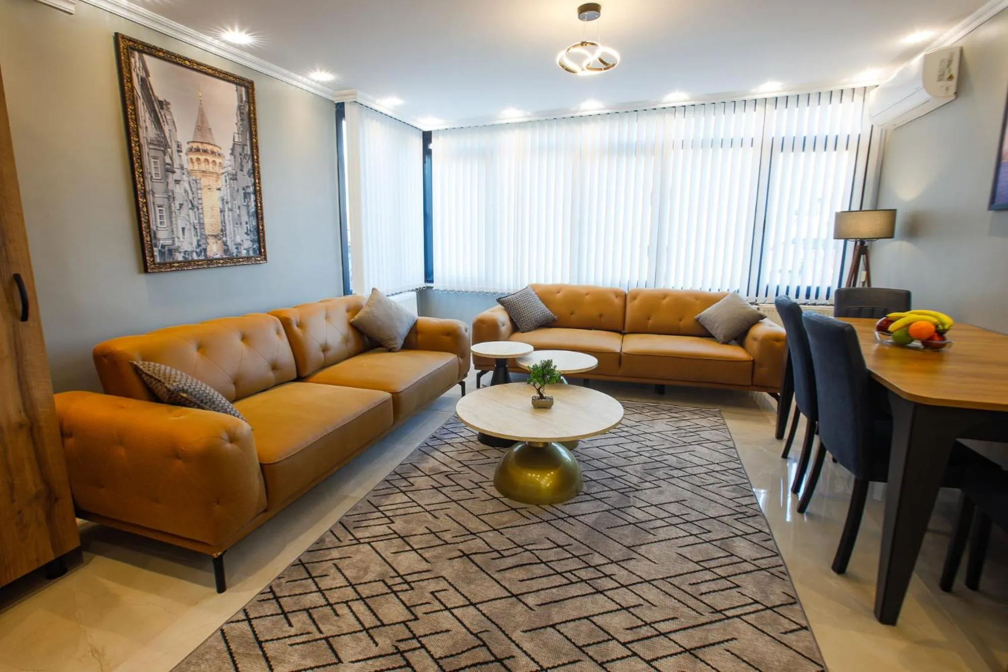Living room in Stone Suites
