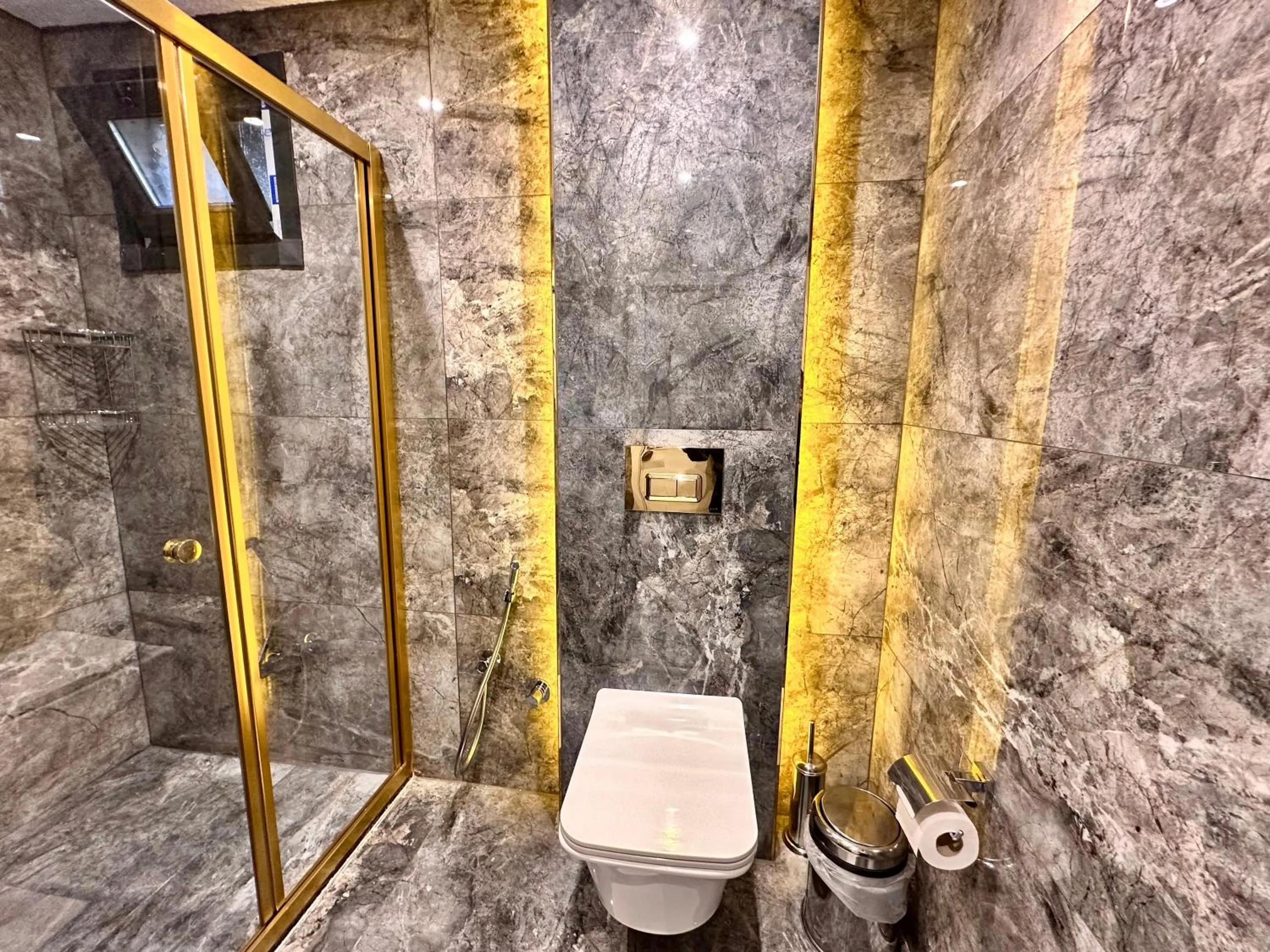 Shower in Stone Suites
