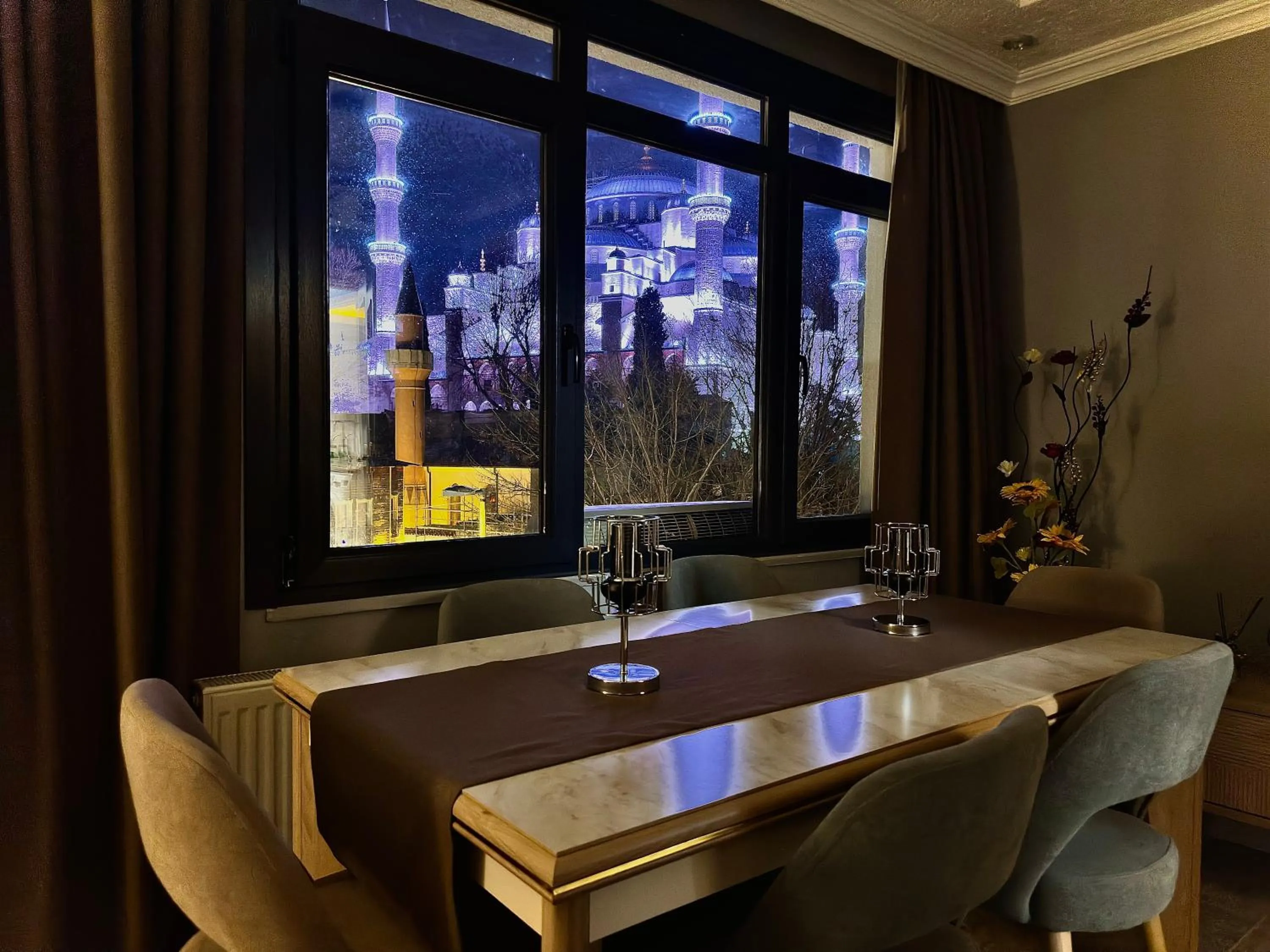 Living room in Stone Suites