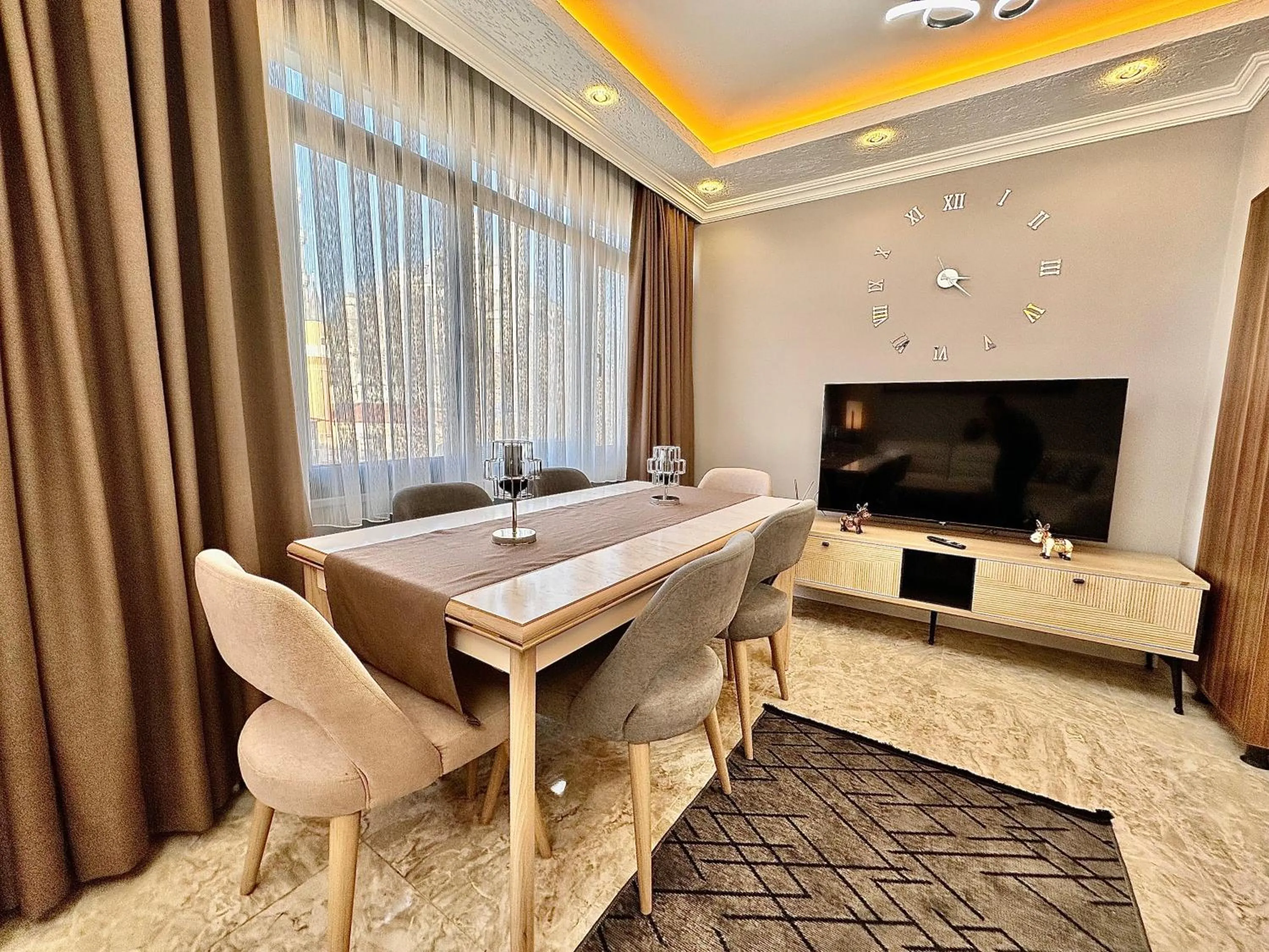 Living room in Stone Suites