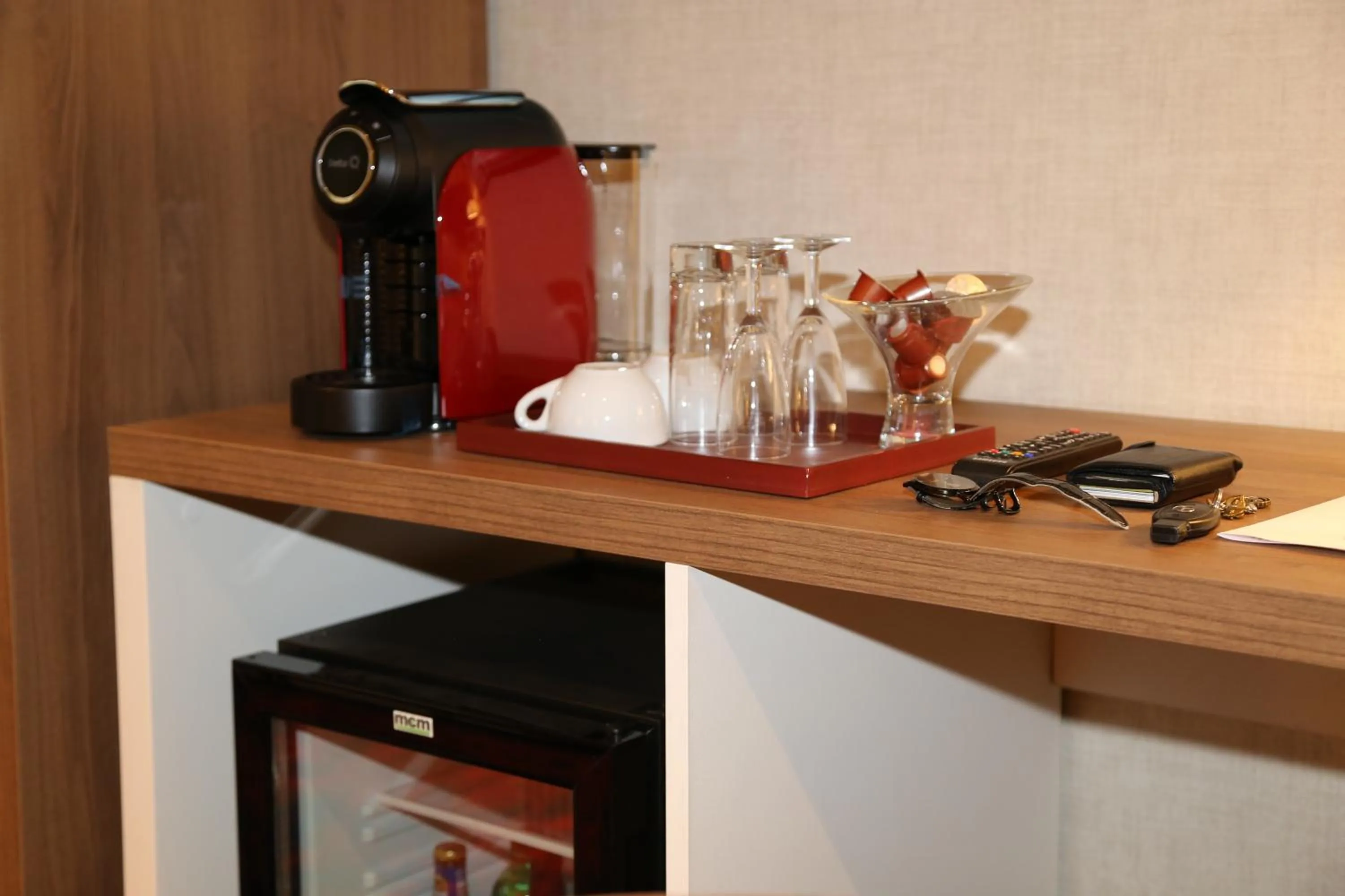 Coffee/tea facilities in My Home Hotel - Free Parking