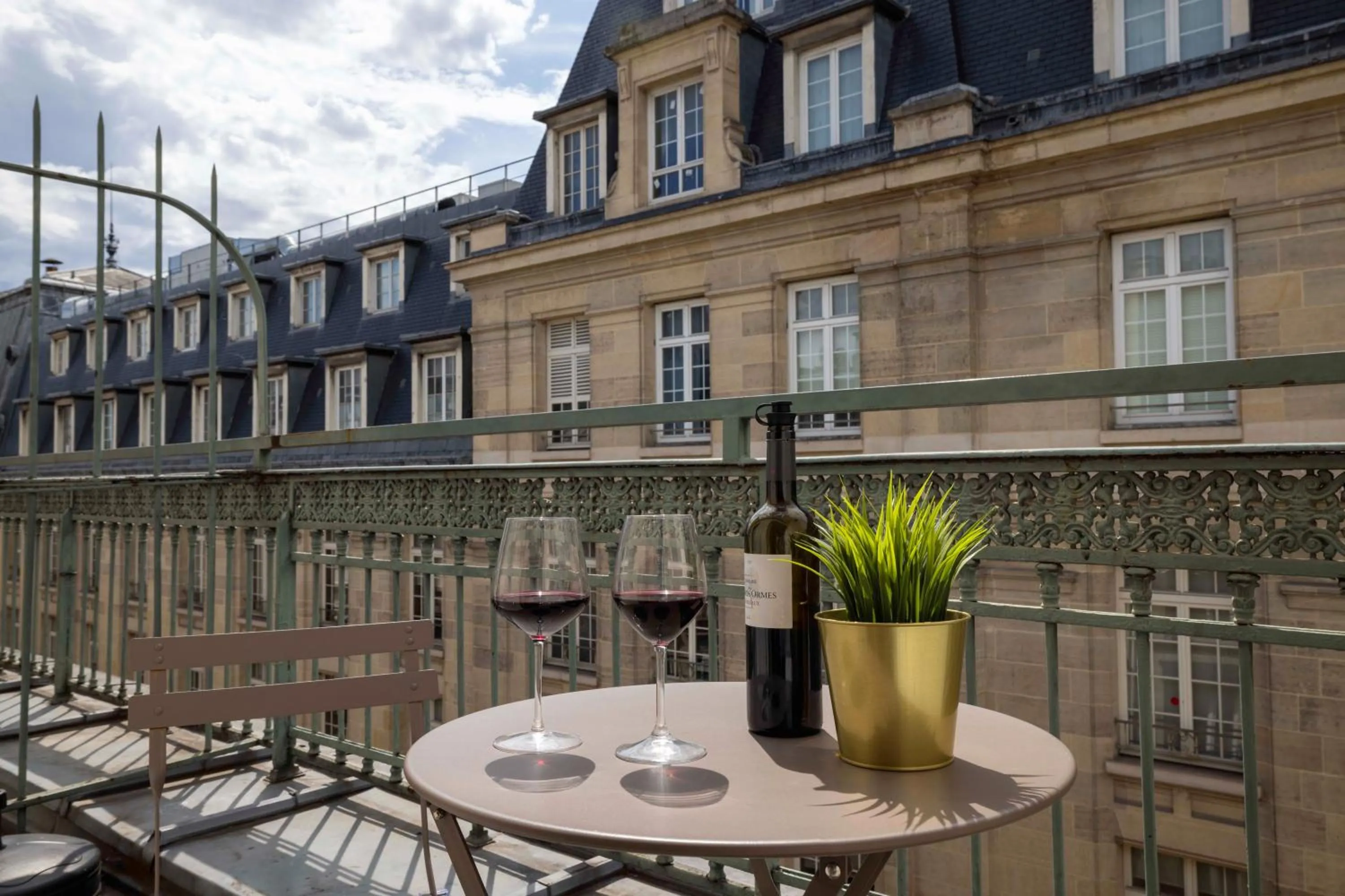 Balcony/Terrace in Grand Hotel du Calvados - Opera