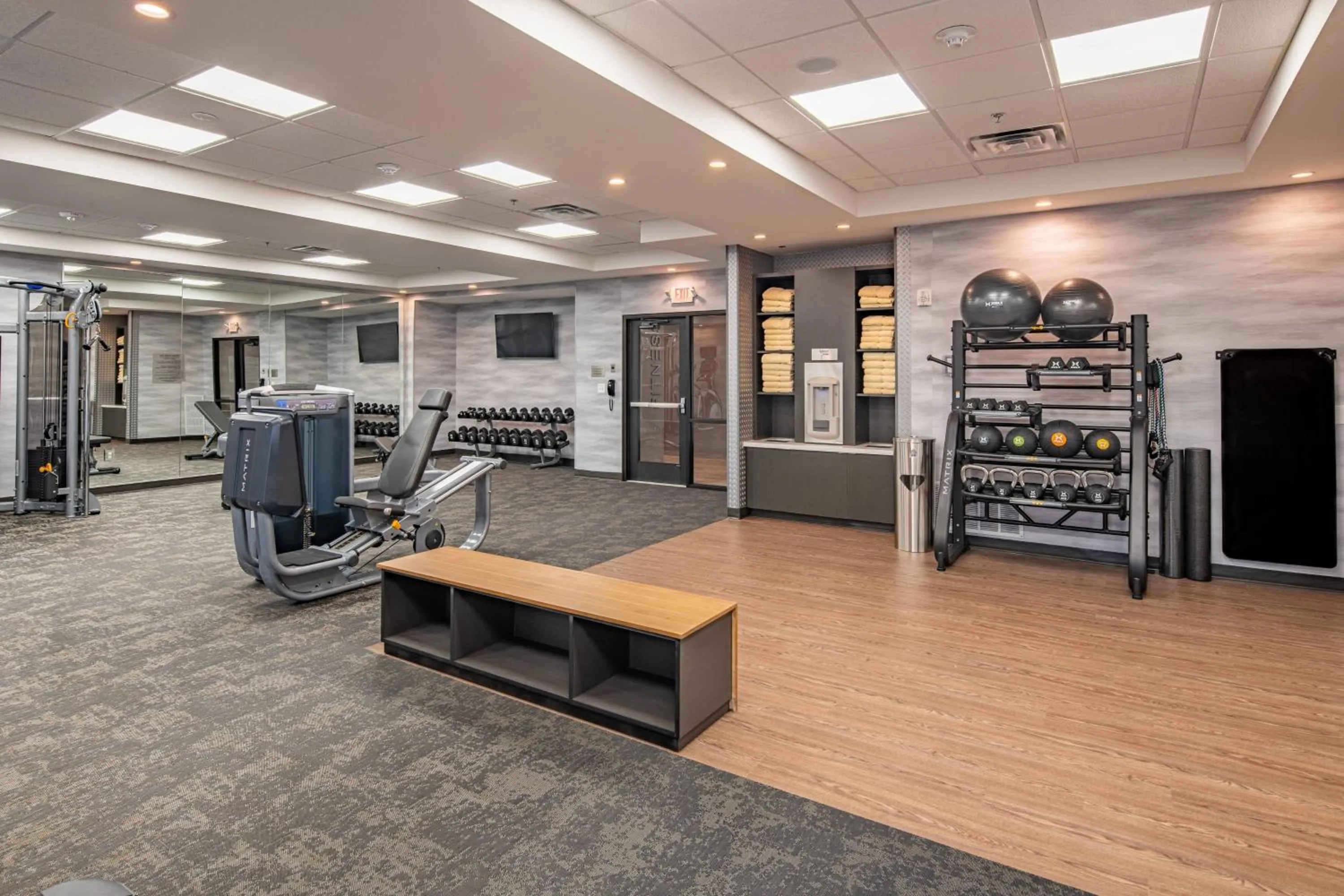 Fitness centre/facilities in Fairfield Inn & Suites Fort Worth Northeast