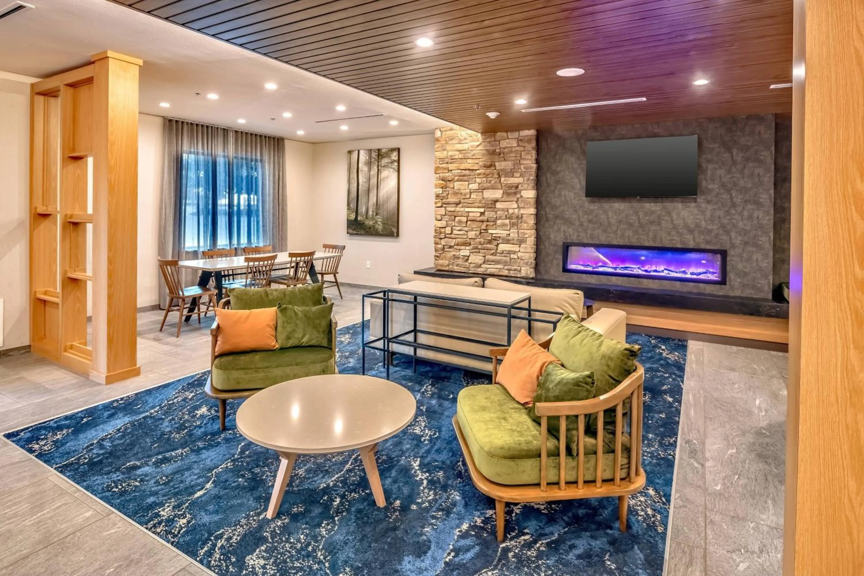 Lobby or reception in Fairfield Inn & Suites Fort Worth Northeast