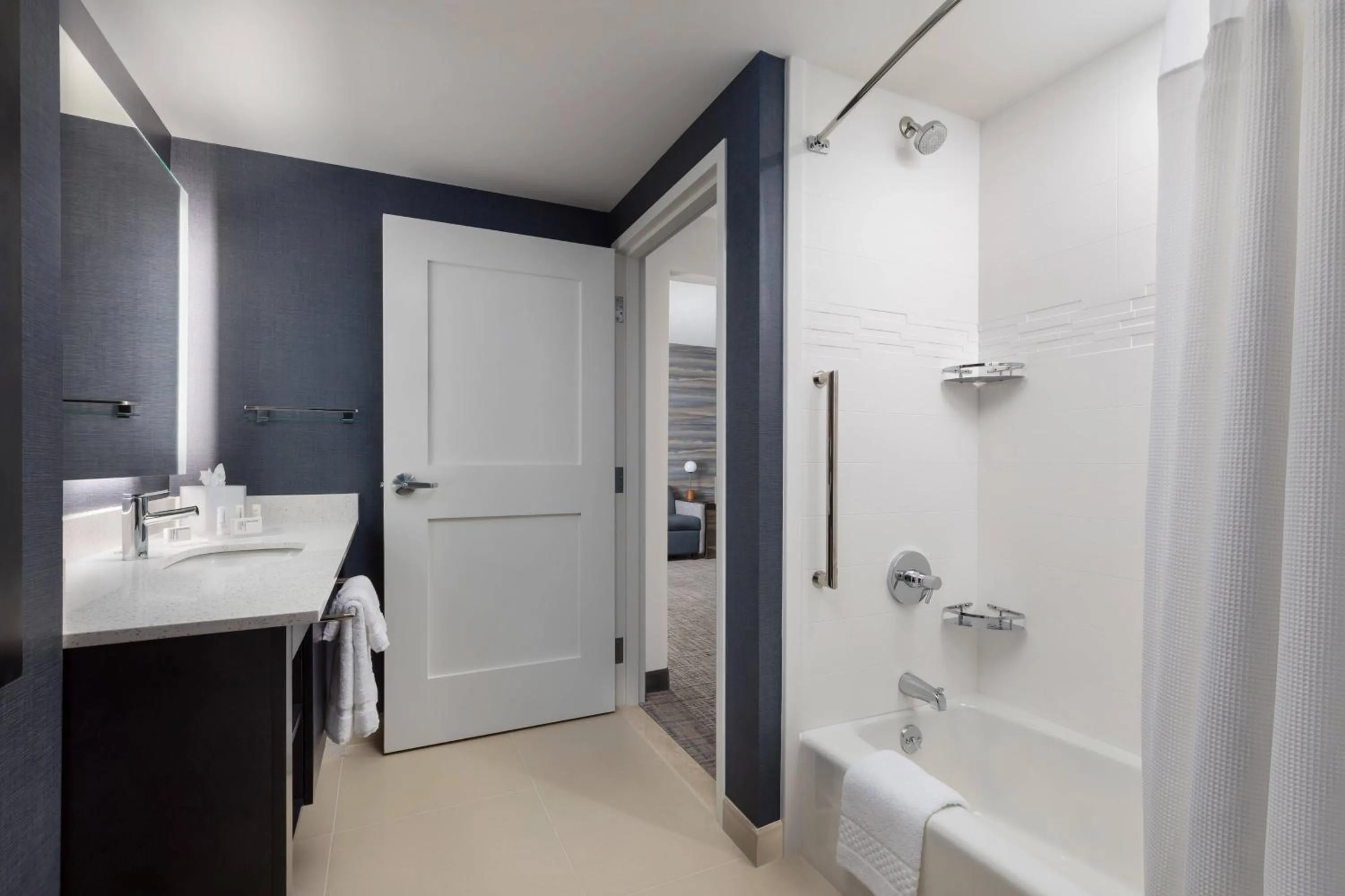 Bathroom in Residence Inn Long Island Garden City