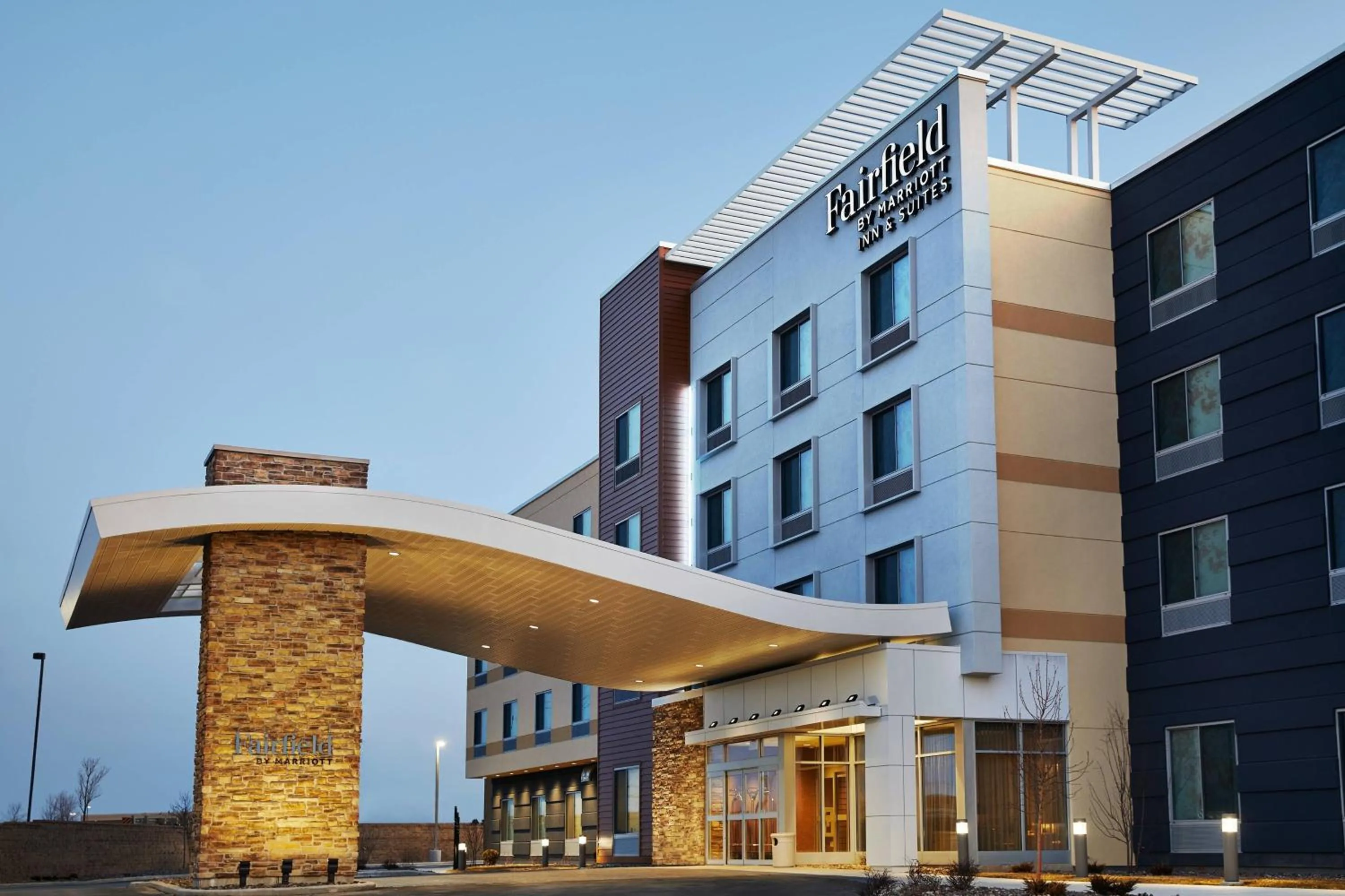 Property building in Fairfield Inn & Suites Sheboygan