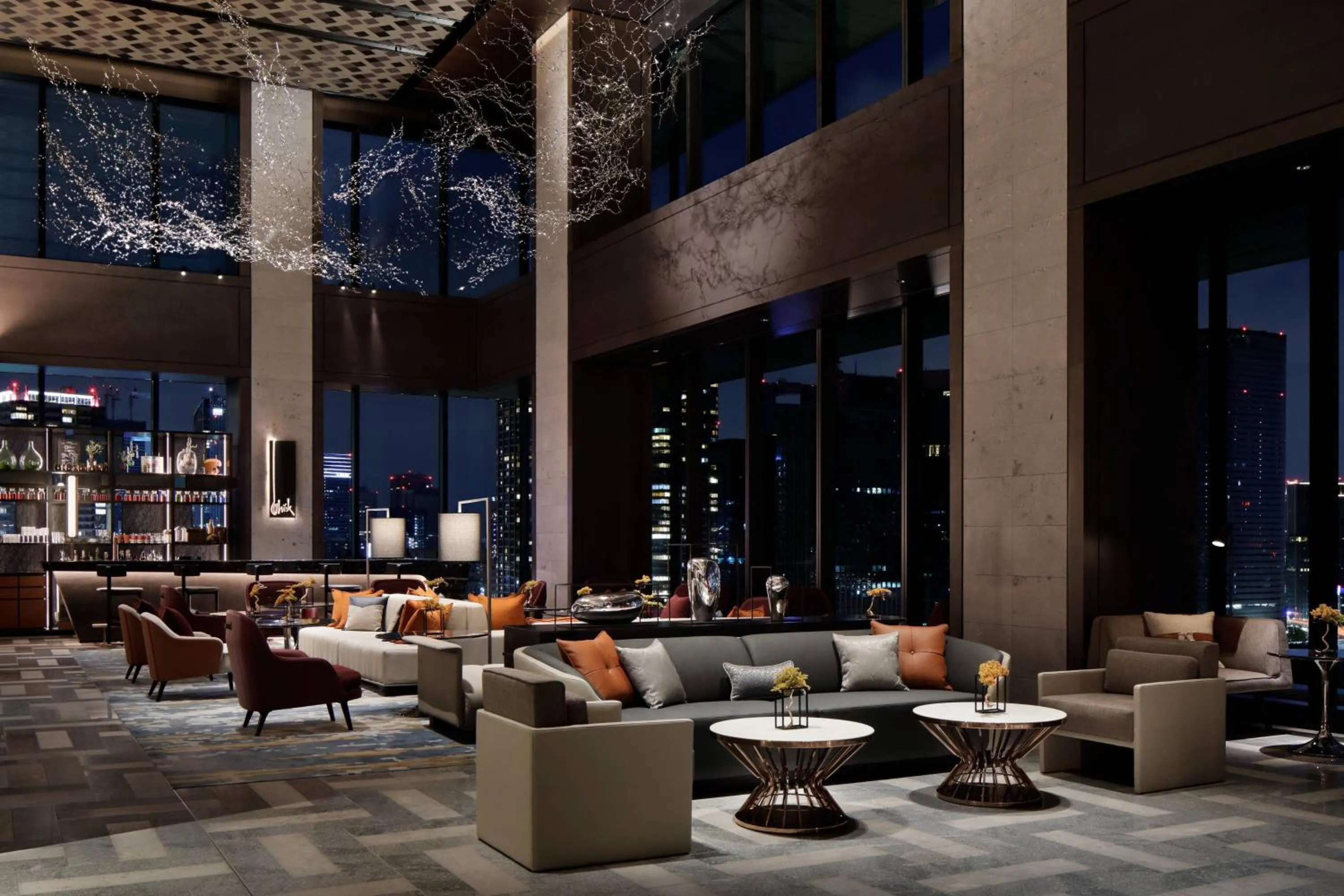 Lounge or bar in mesm Tokyo, Autograph Collection