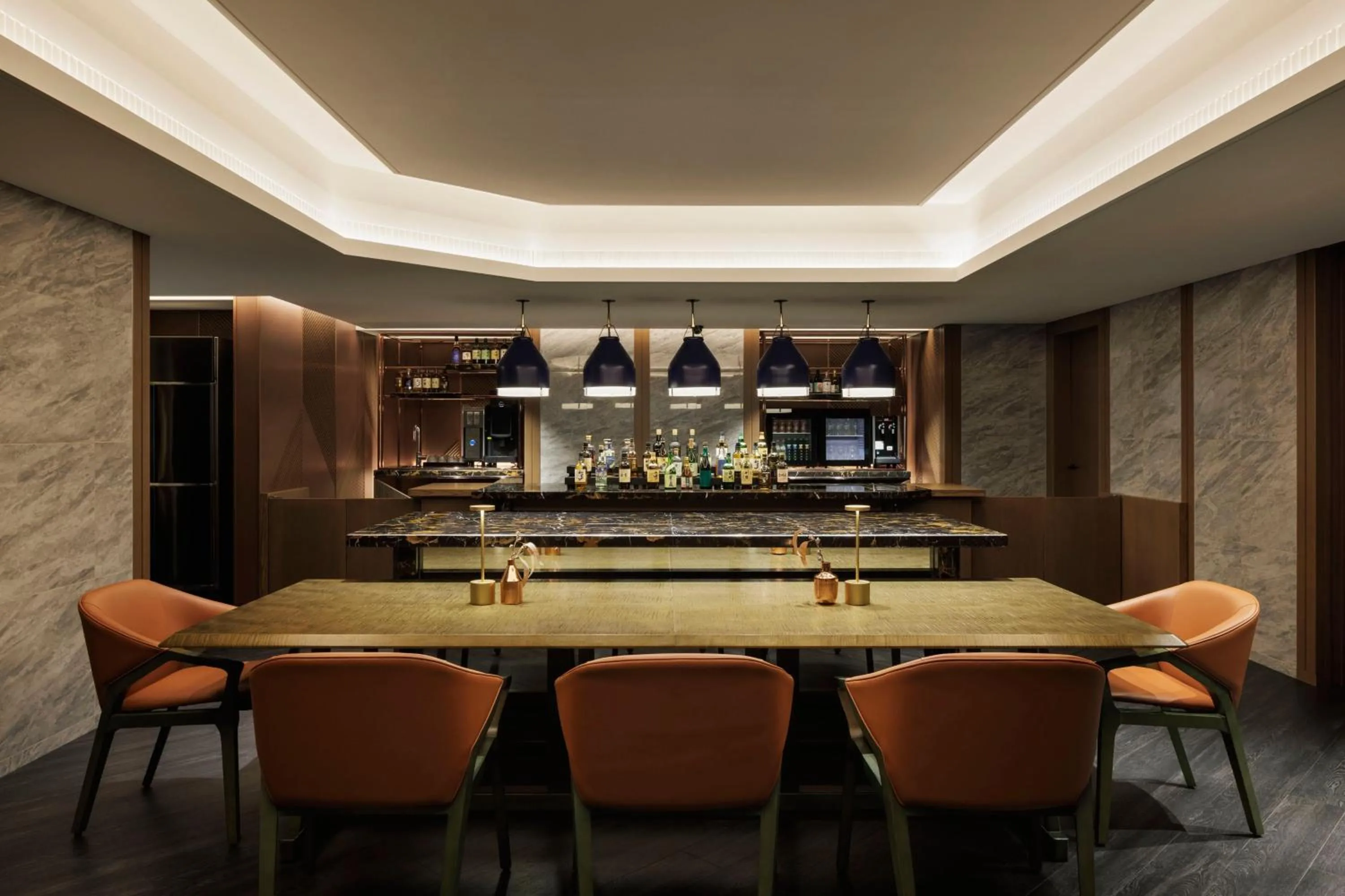 Lounge or bar in mesm Tokyo, Autograph Collection