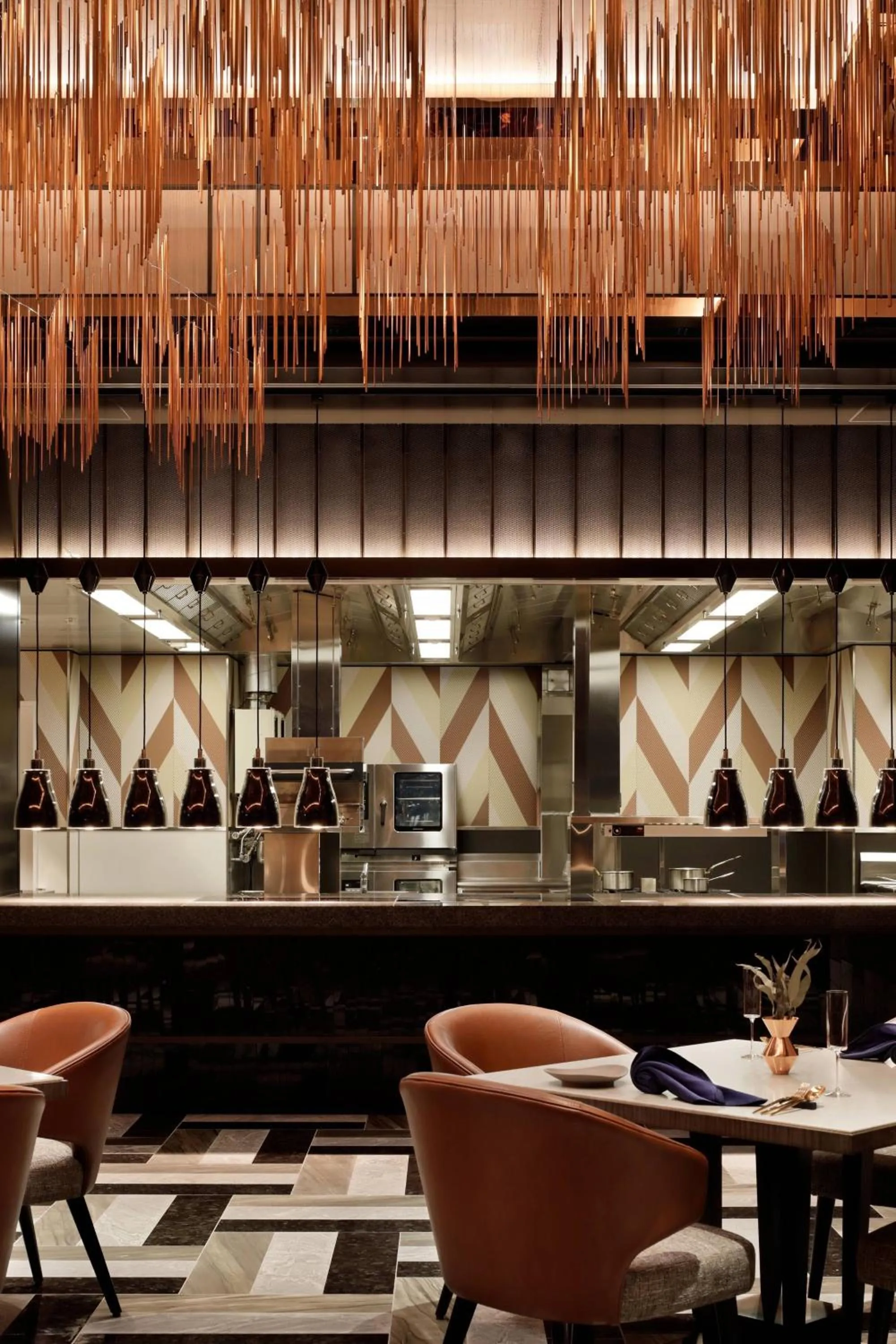 Kitchen or kitchenette in mesm Tokyo, Autograph Collection