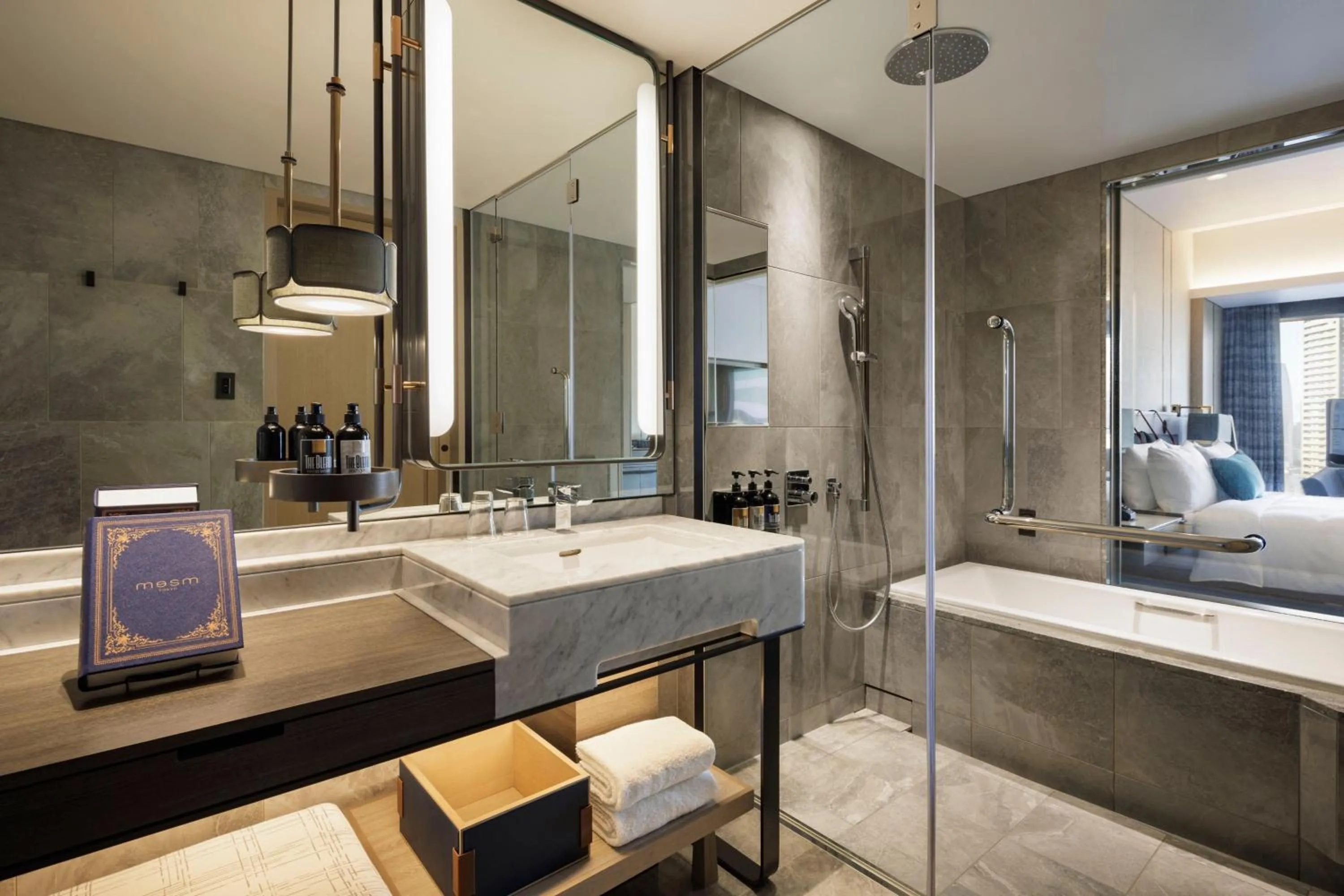 Bathroom in mesm Tokyo, Autograph Collection