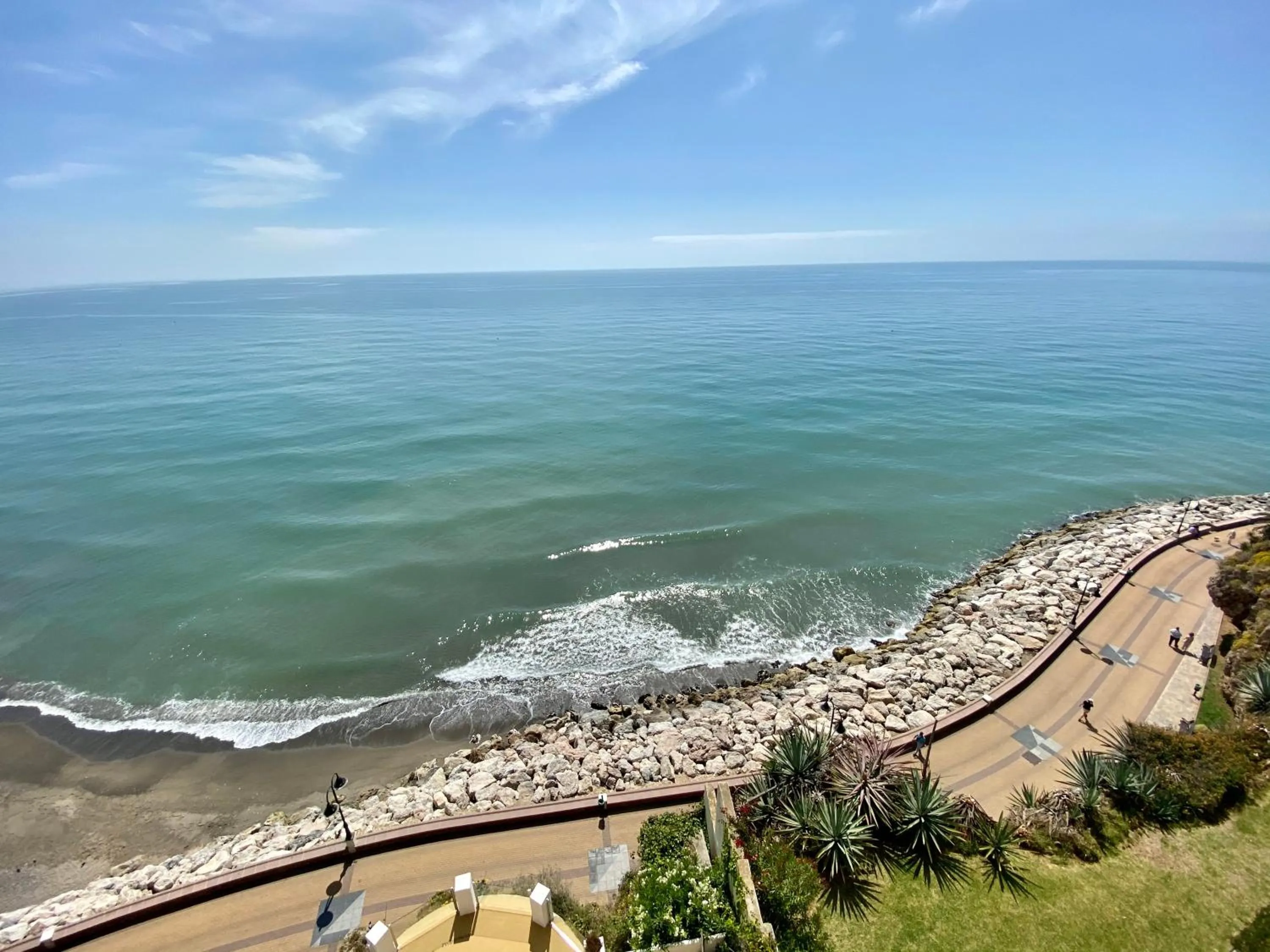 Sea view in Apartamentos Turísticos Castillo del Vigia