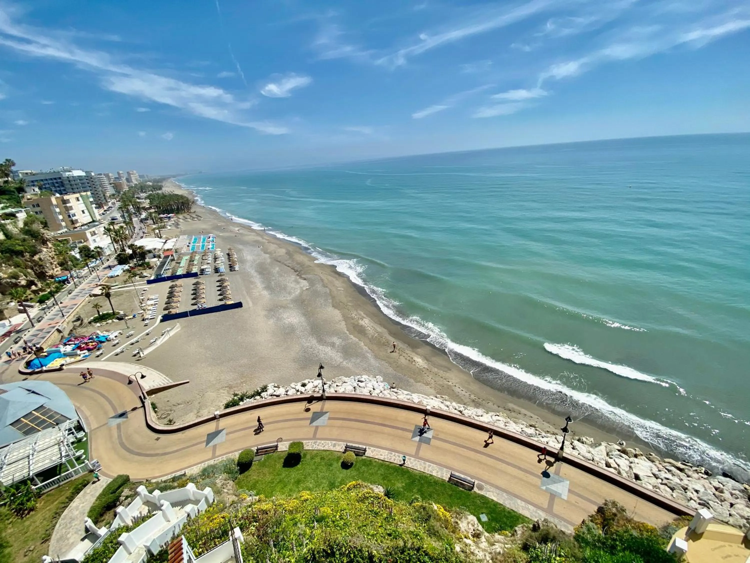 Sea view in Apartamentos Turísticos Castillo del Vigia