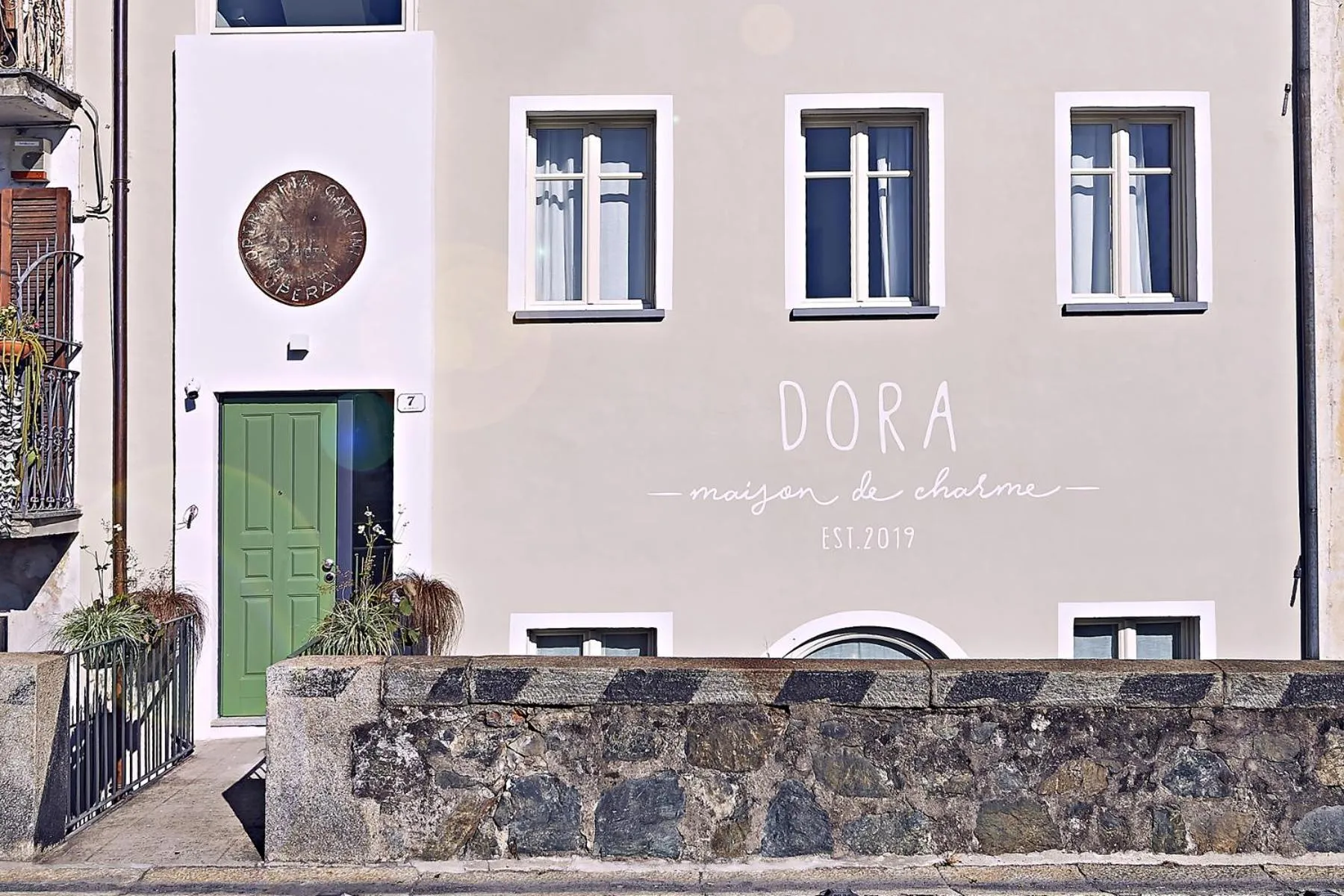 Facade/entrance in DORA maison de charme