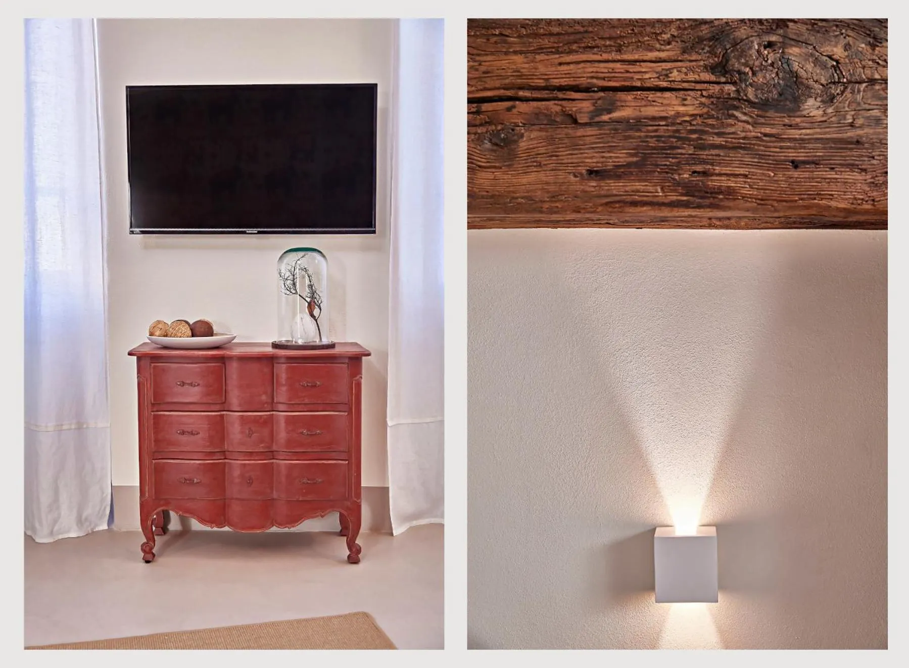 Decorative detail in DORA maison de charme