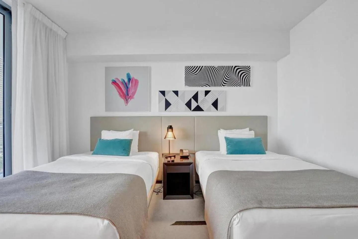 Bed in Amazing Apartments at H Beach House