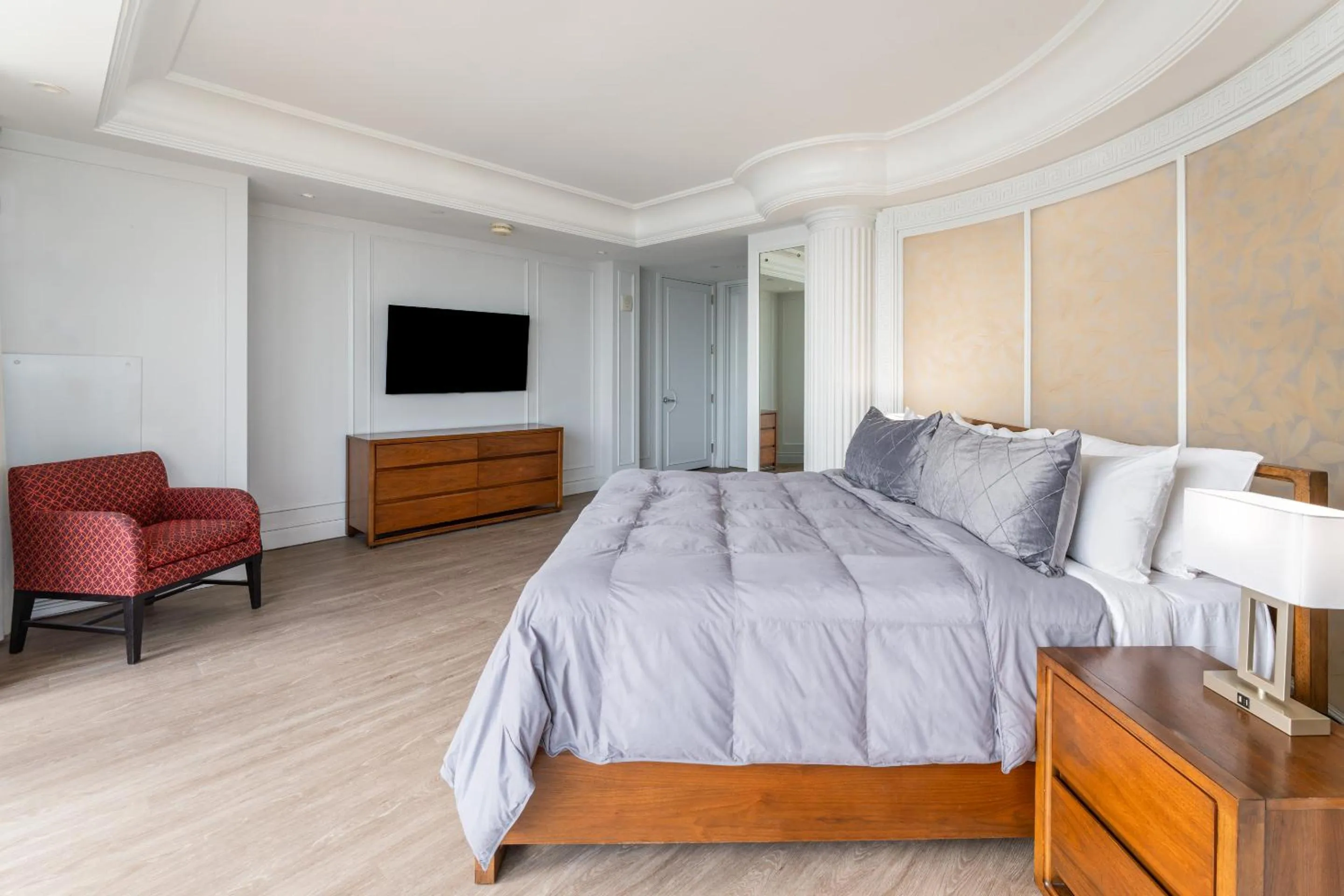 Bed in Showboat Hotel Atlantic City