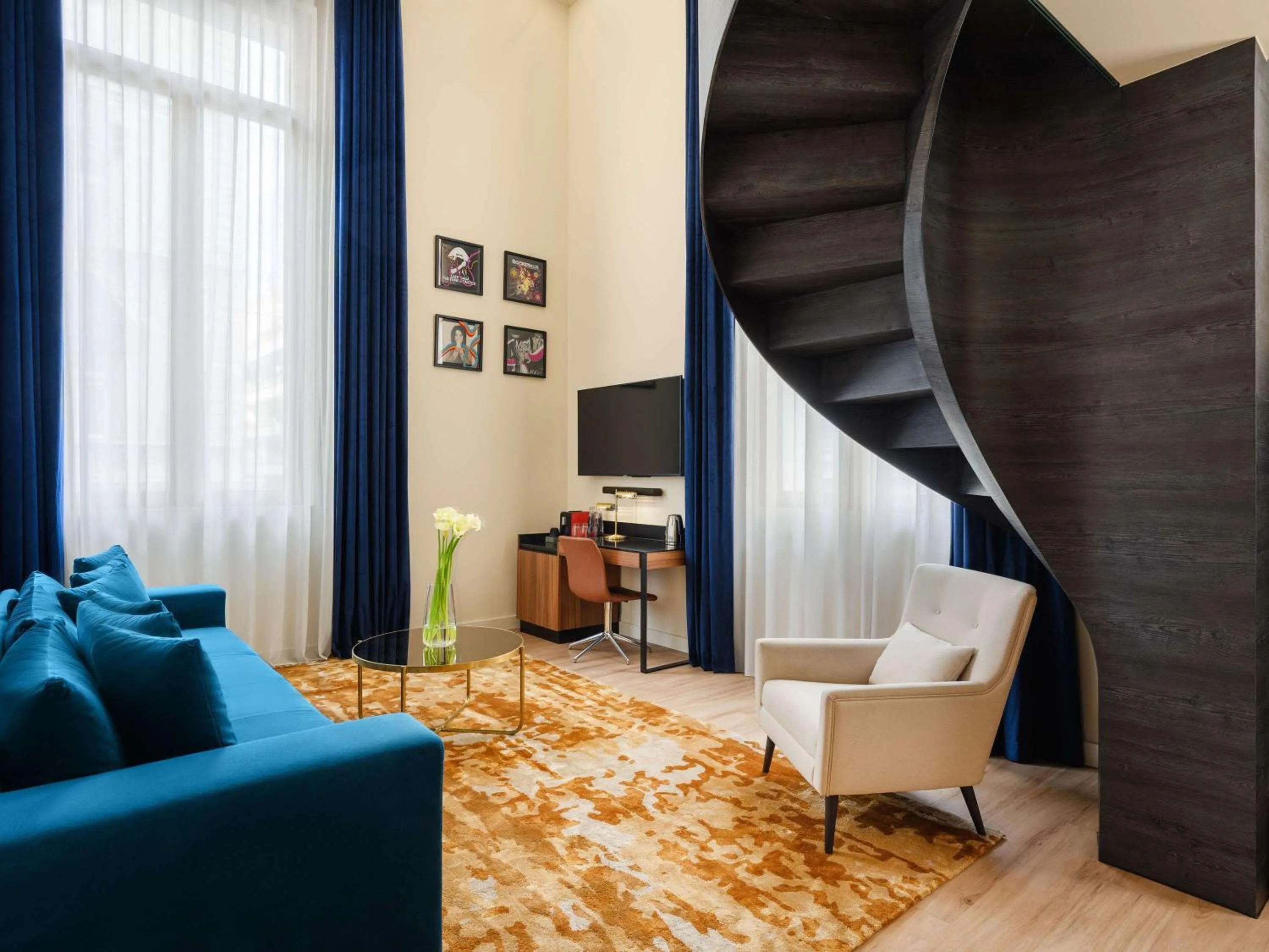 Bedroom in Hard Rock Hotel Budapest