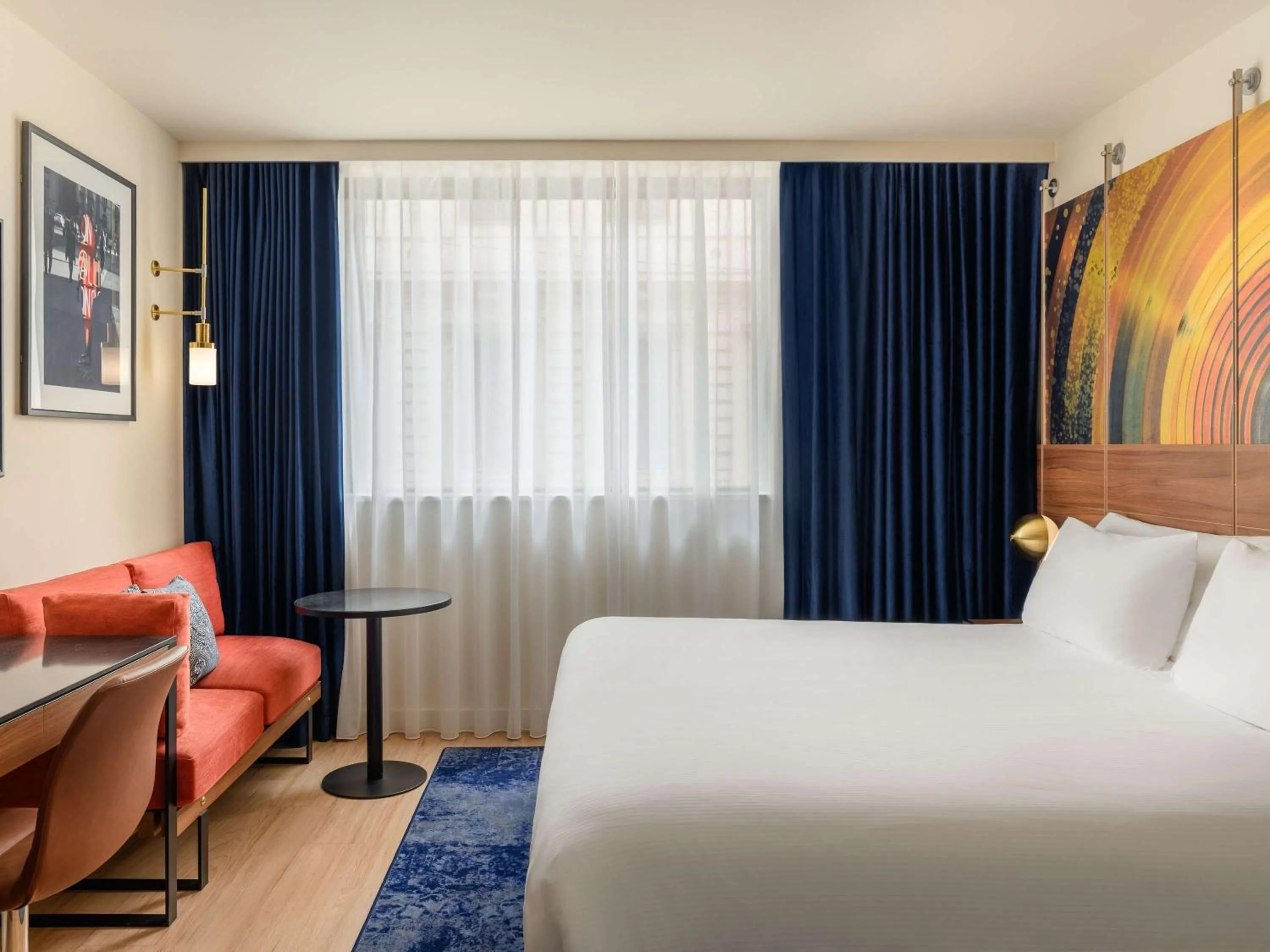 Bedroom, Bed in Hard Rock Hotel Budapest