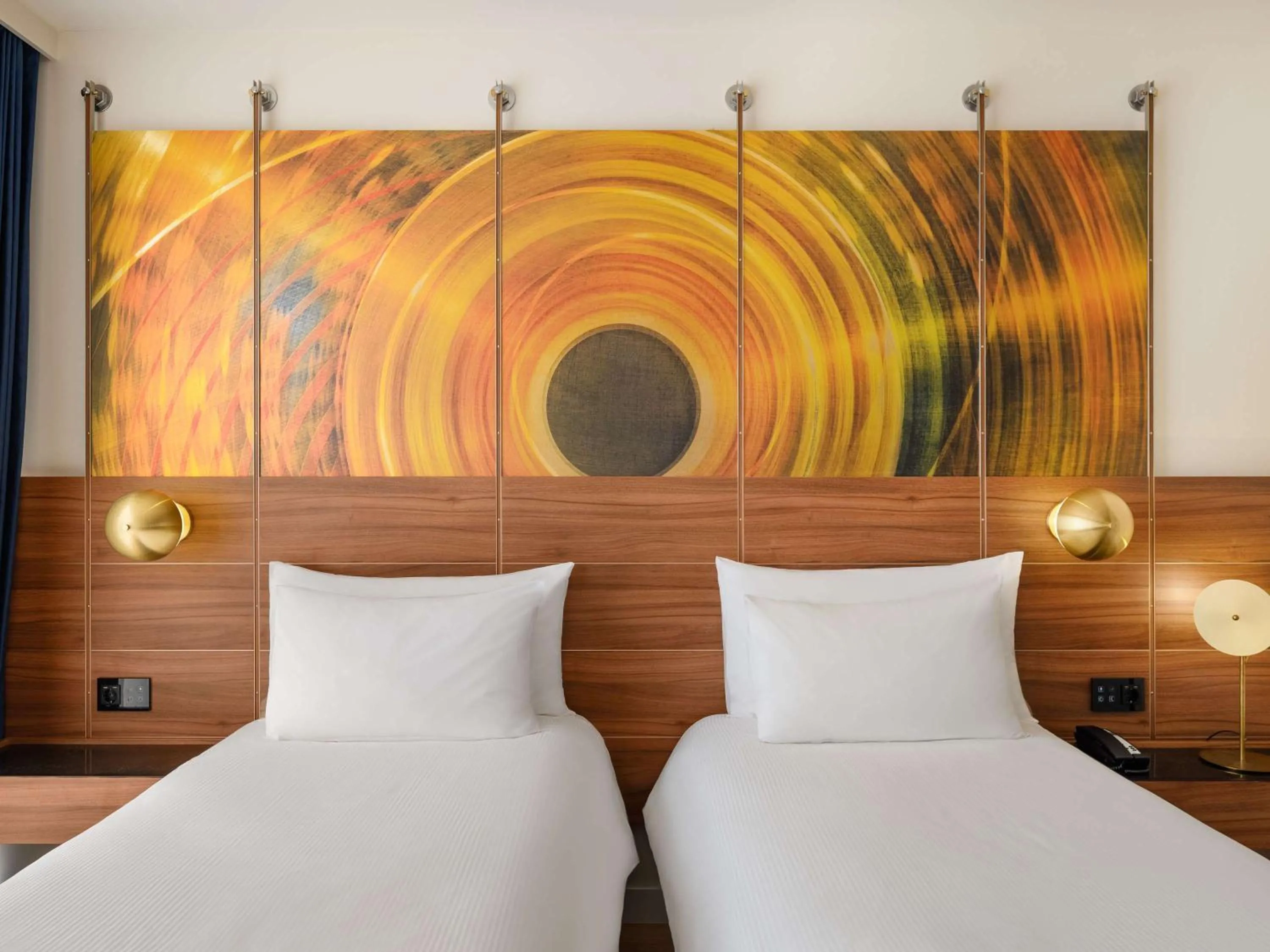 Bedroom, Bed in Hard Rock Hotel Budapest