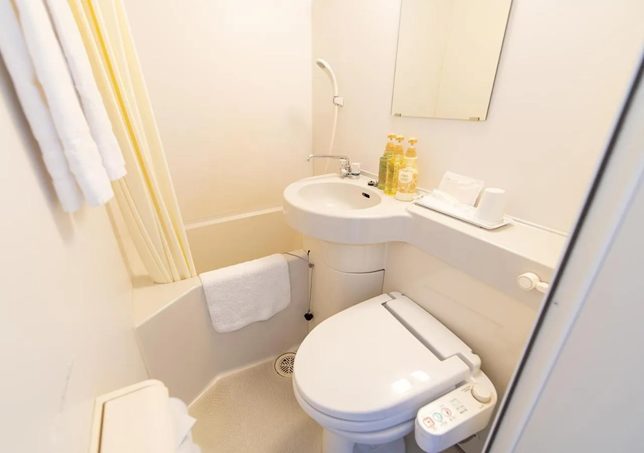 Bathroom in Hotel day by day