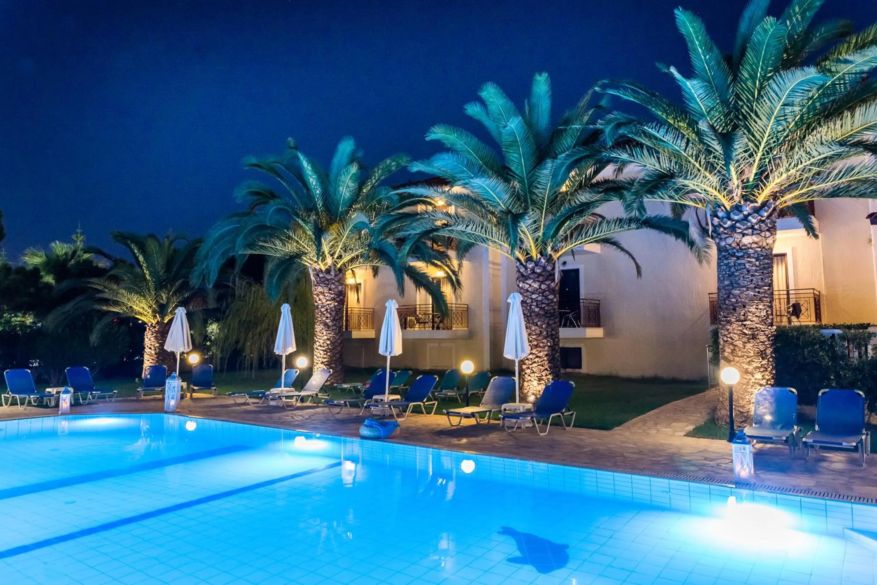 Swimming pool in Kalidonio Studios Zante