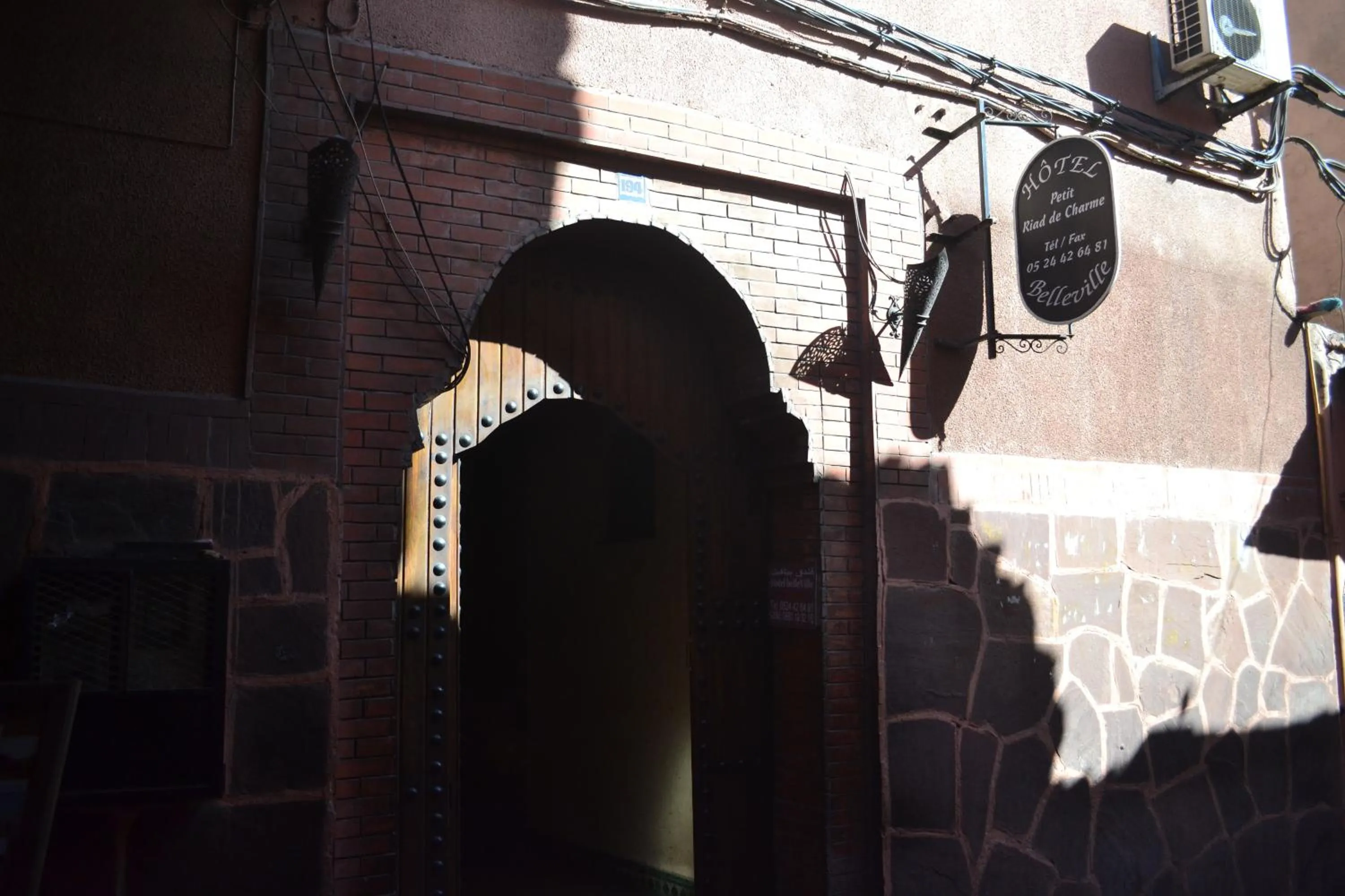 Facade/entrance in Riad Hôtel Belleville Marrakech