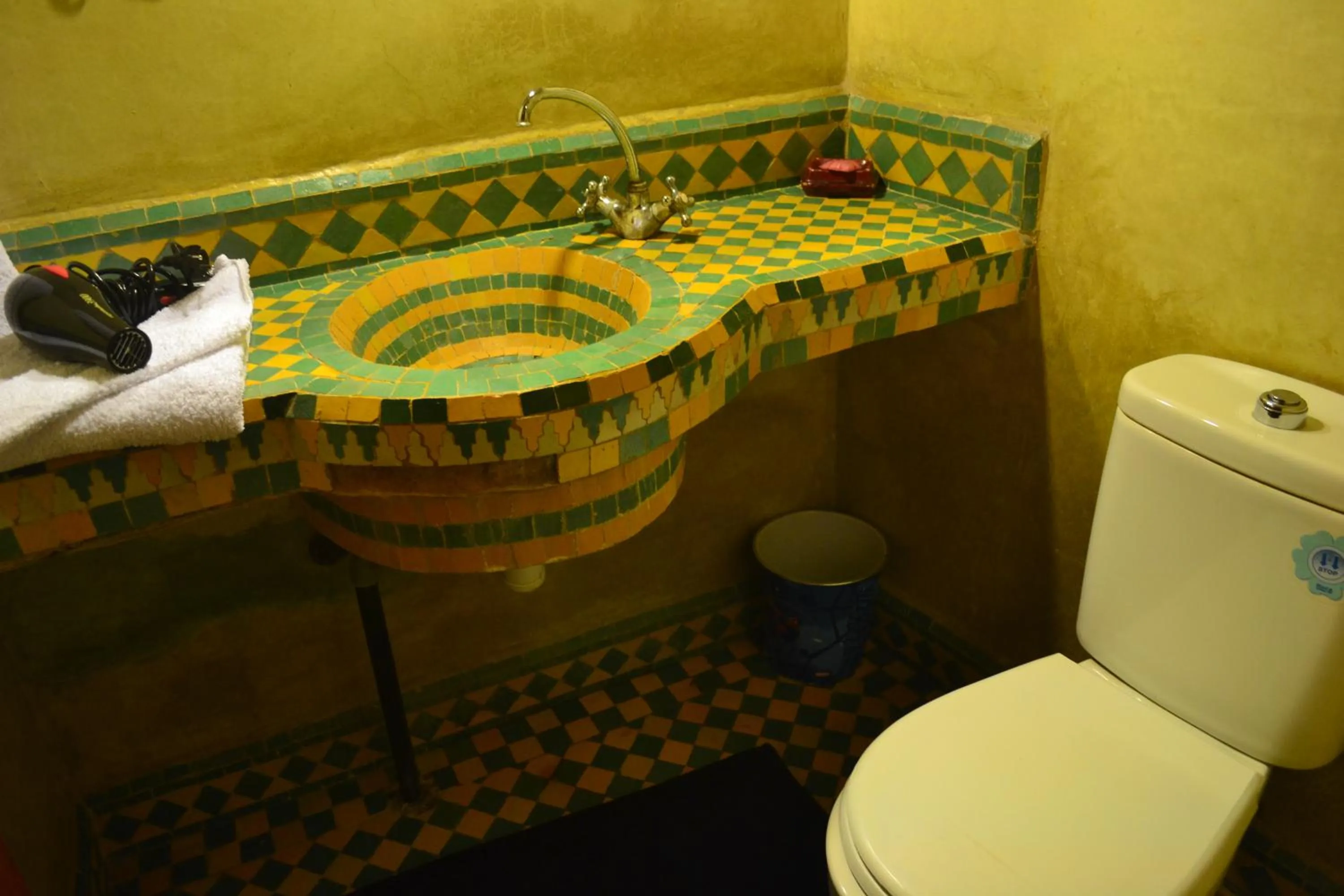 Bathroom in Riad Hôtel Belleville Marrakech