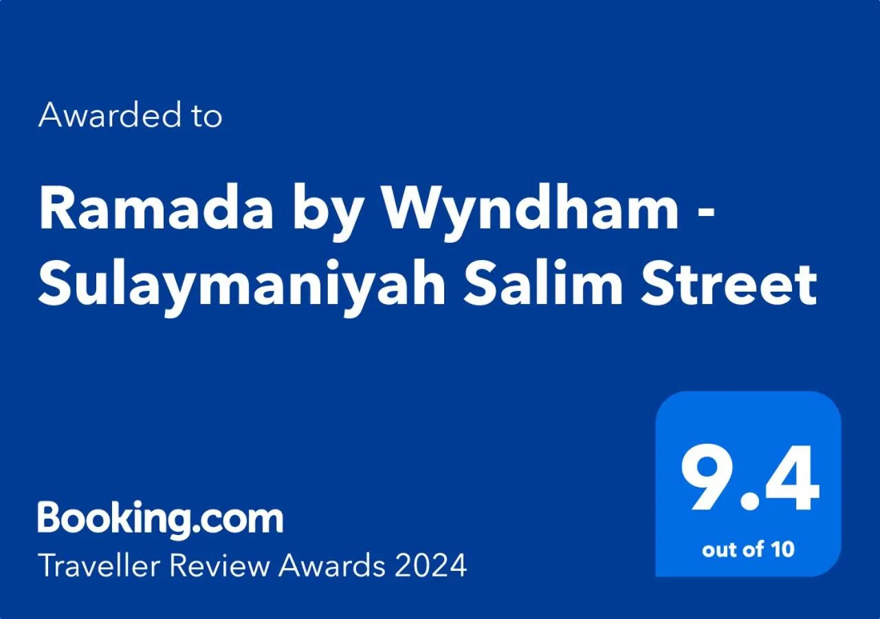 Logo/Certificate/Sign in Ramada by Wyndham - Sulaymaniyah Salim Street