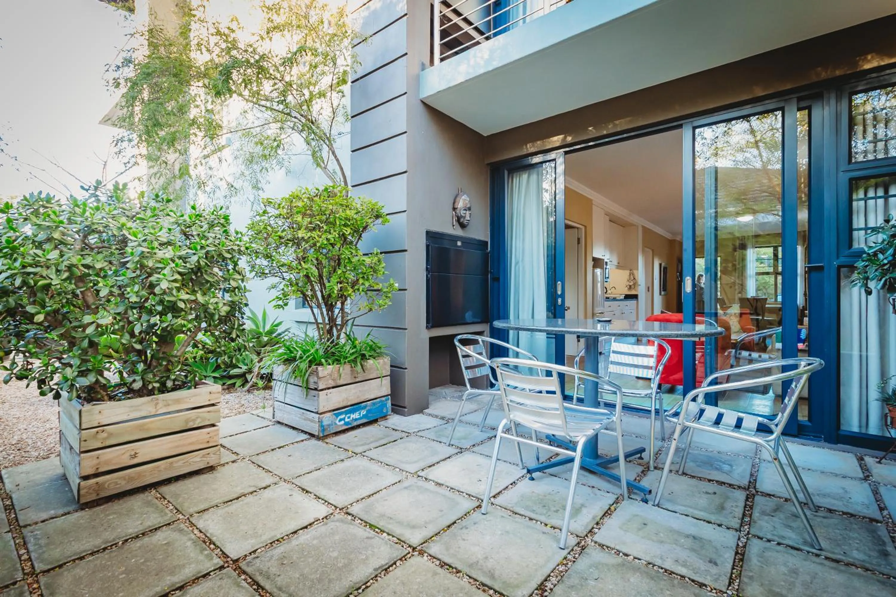 Patio in 17onWellington Apartments