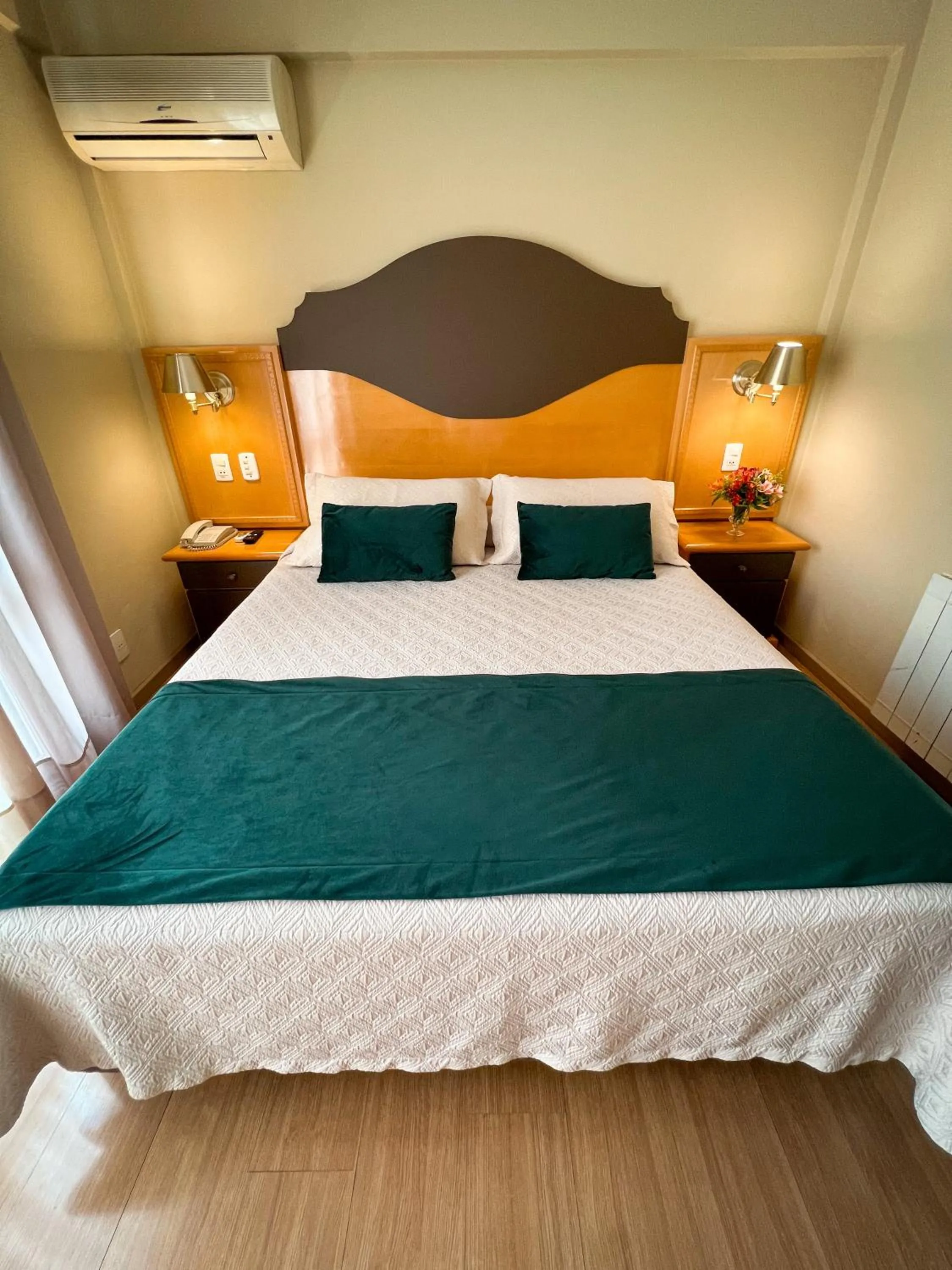 Bed in Hotel Vovó Carolina