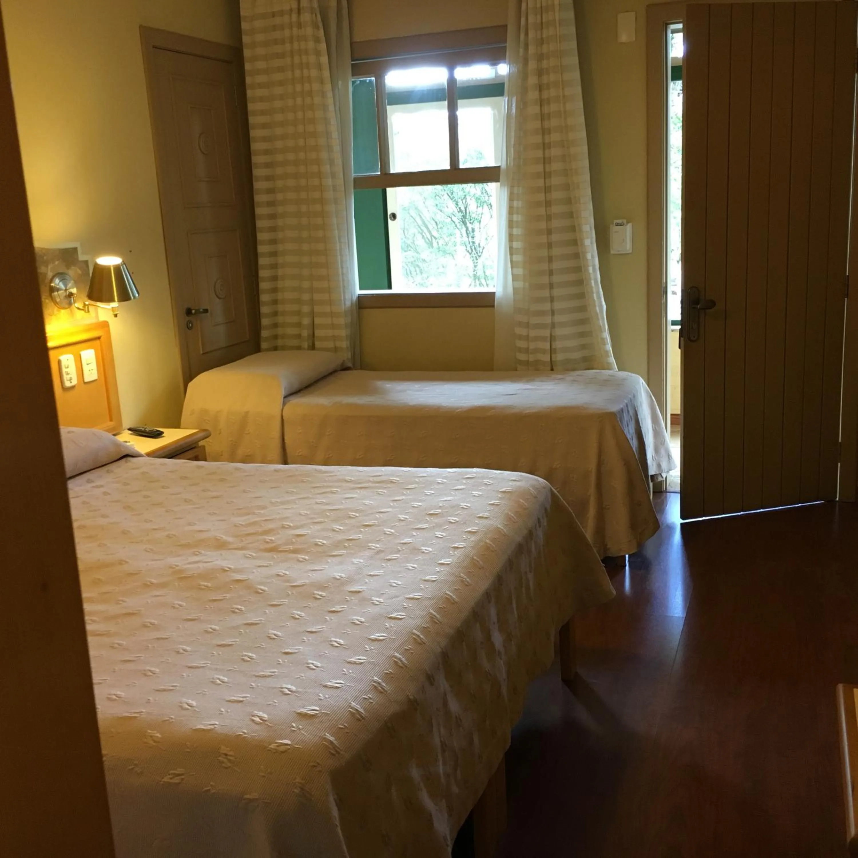 Bed in Hotel Vovó Carolina