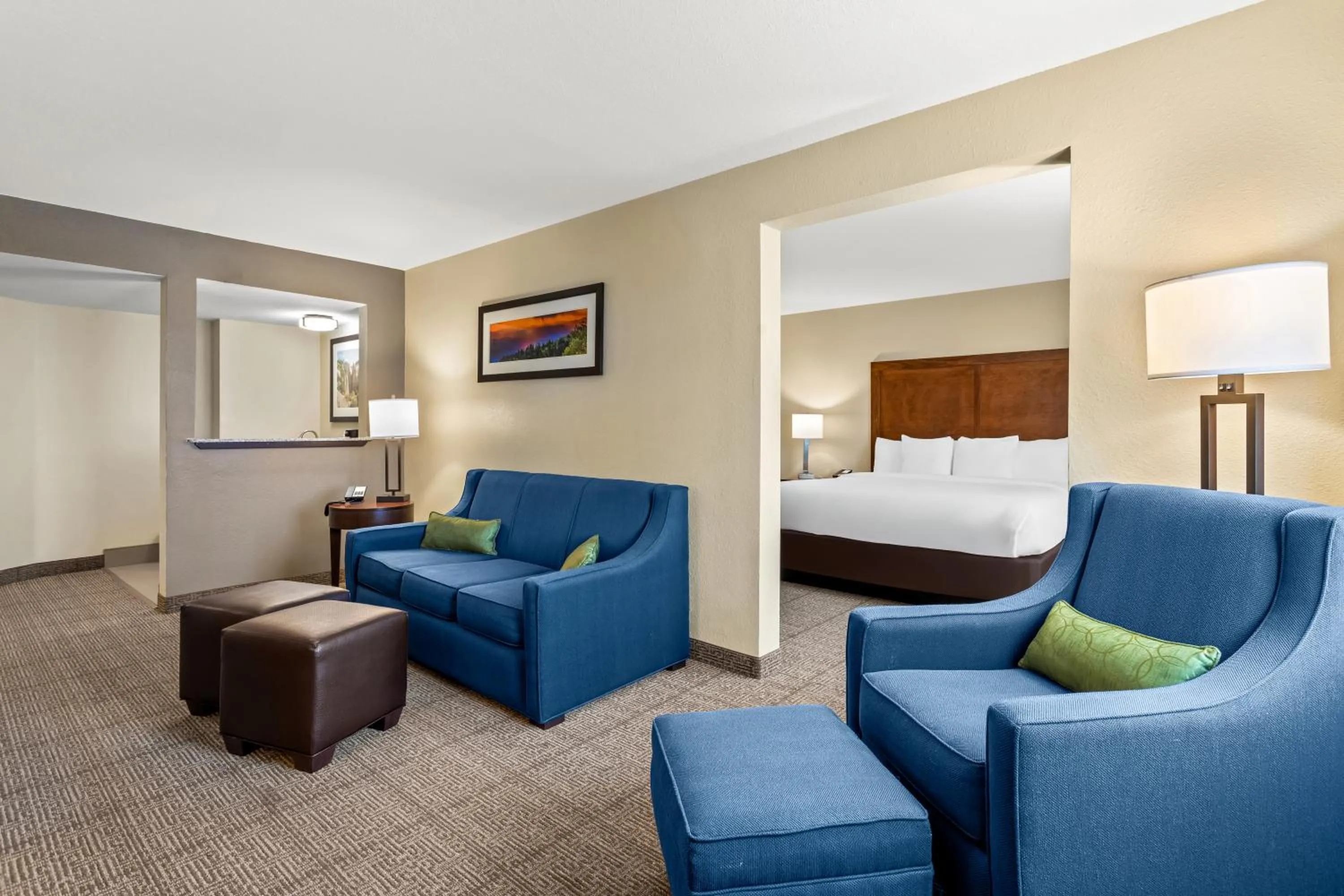 Living room in Comfort Inn & Suites Albuquerque Downtown