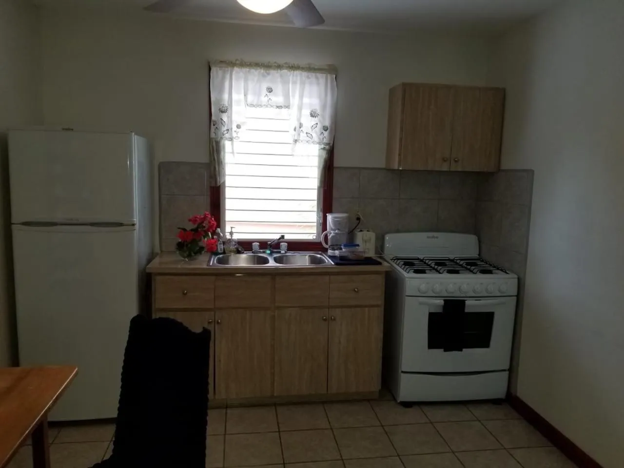 Kitchen or kitchenette in River Bend Resort Bze