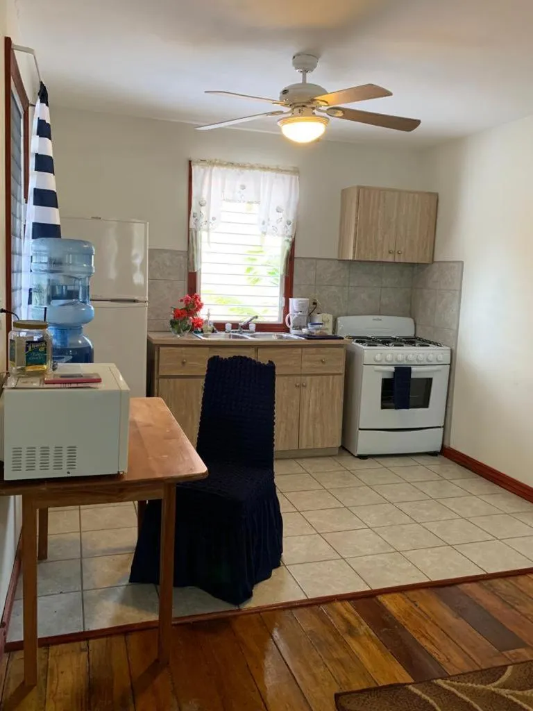 Kitchen or kitchenette in River Bend Resort Bze