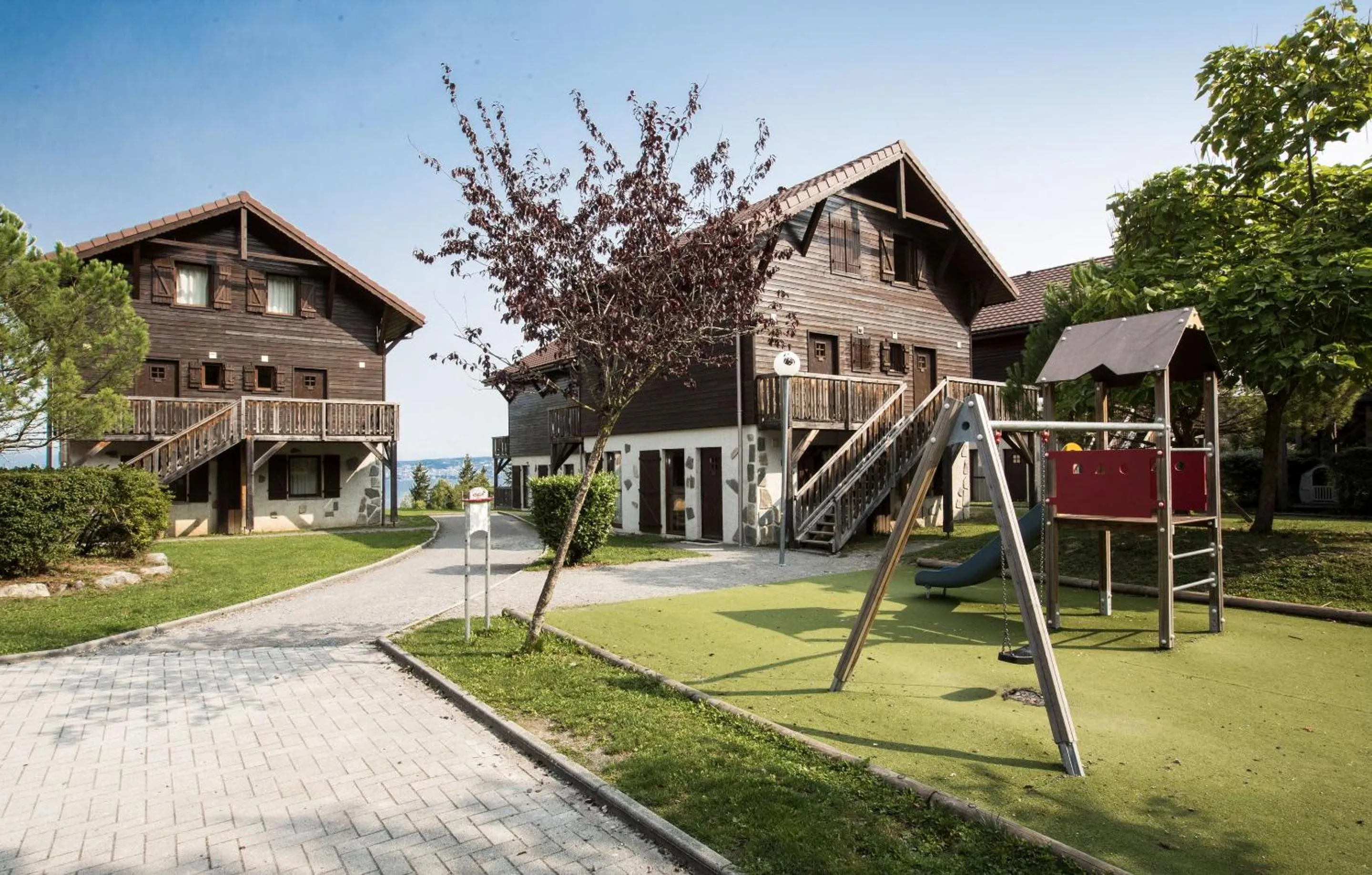 Children play ground in Résidence Odalys Les Chalets d'Evian
