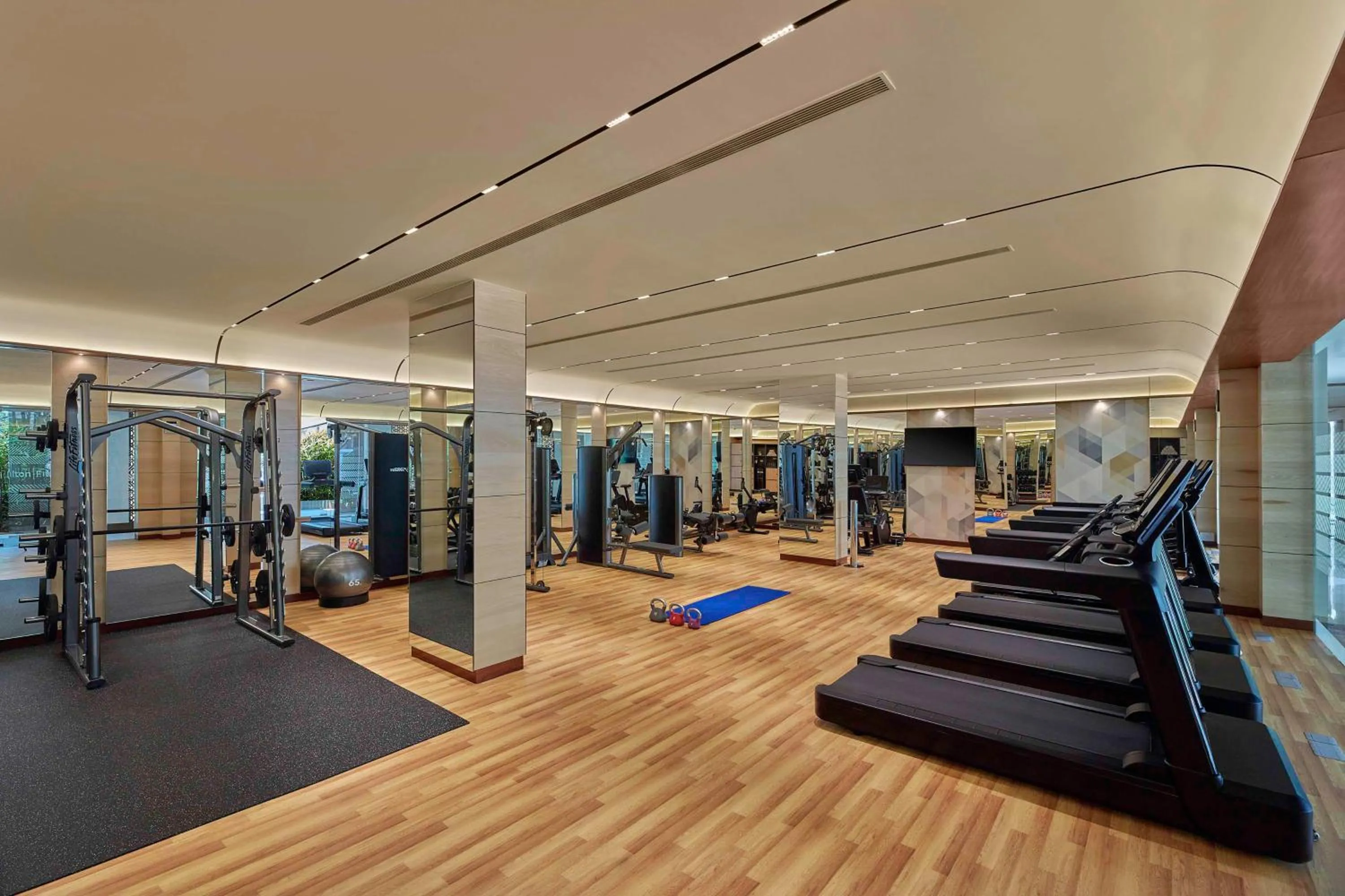 Fitness centre/facilities in Hilton Bangalore Embassy GolfLinks
