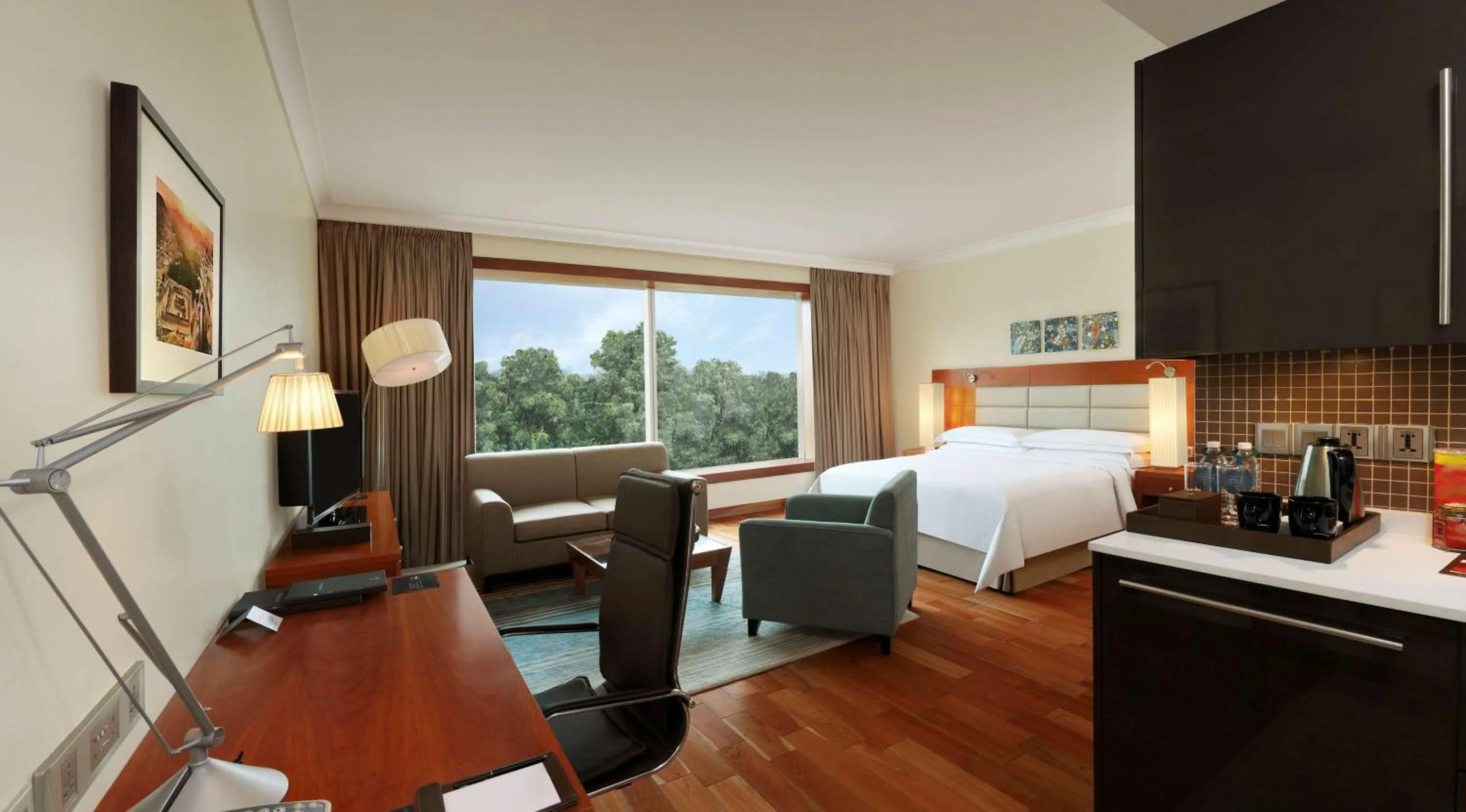 Bedroom, Bed in Hilton Bangalore Embassy GolfLinks