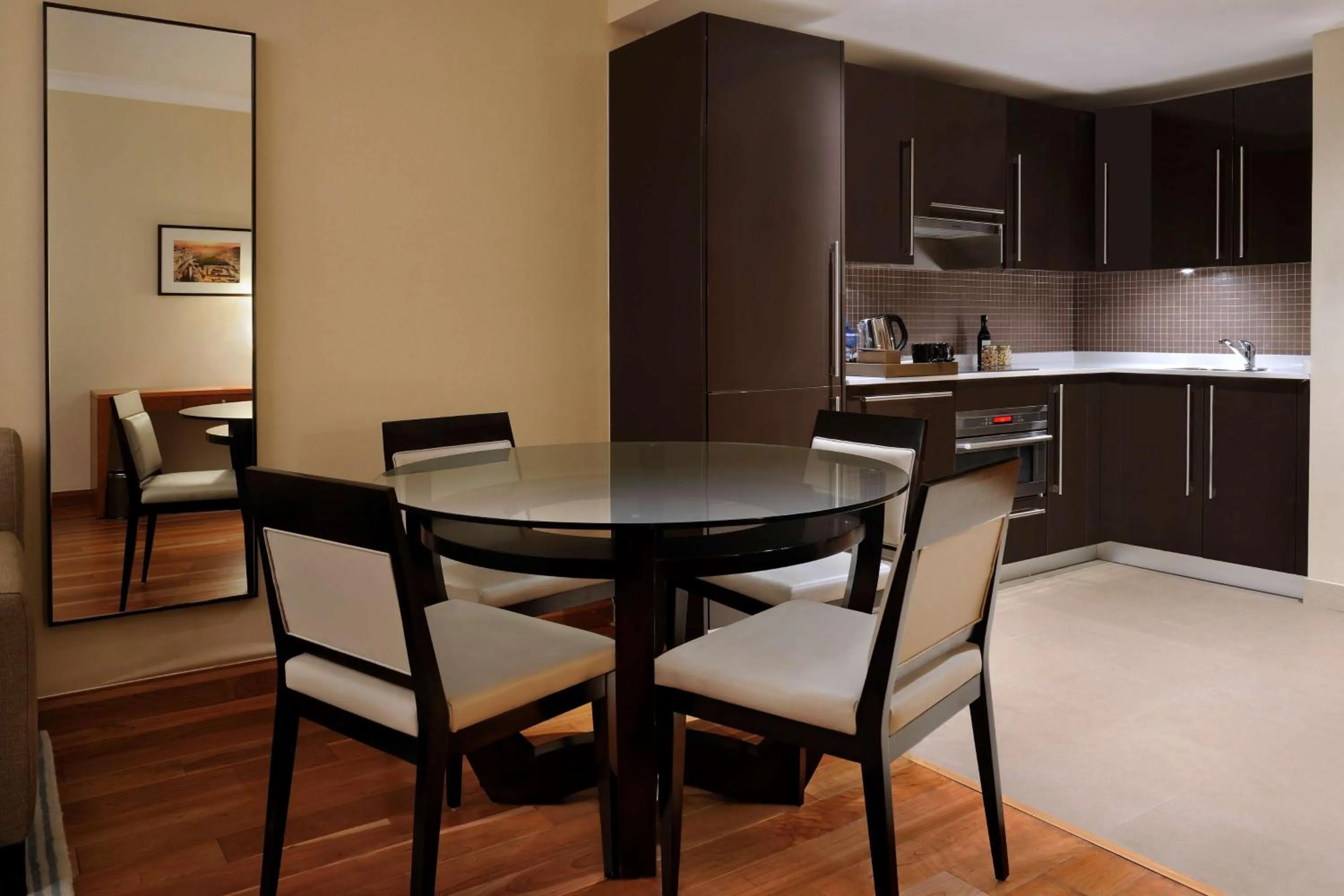 Kitchen or kitchenette in Hilton Bangalore Embassy GolfLinks