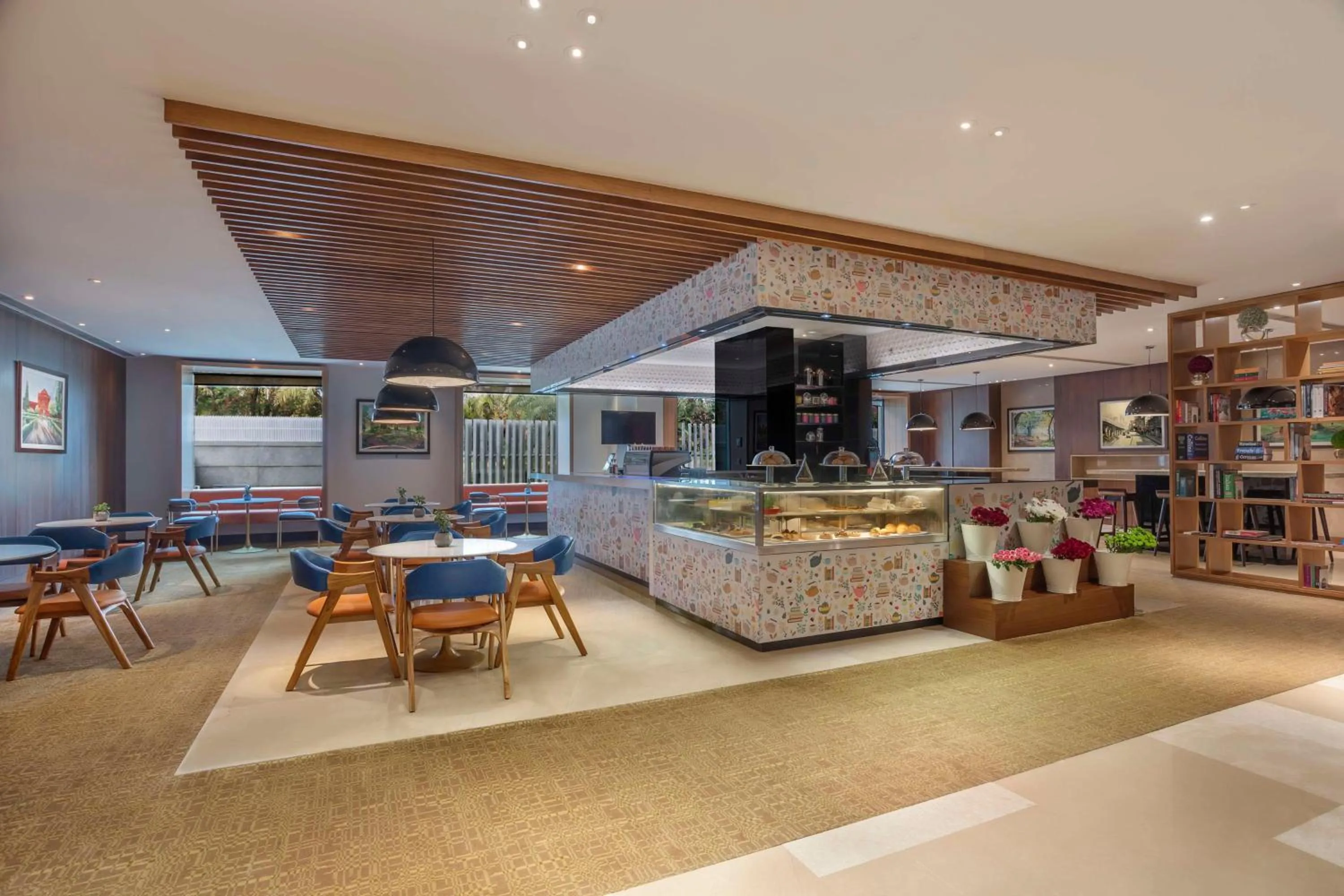 Restaurant/places to eat in Hilton Bangalore Embassy GolfLinks