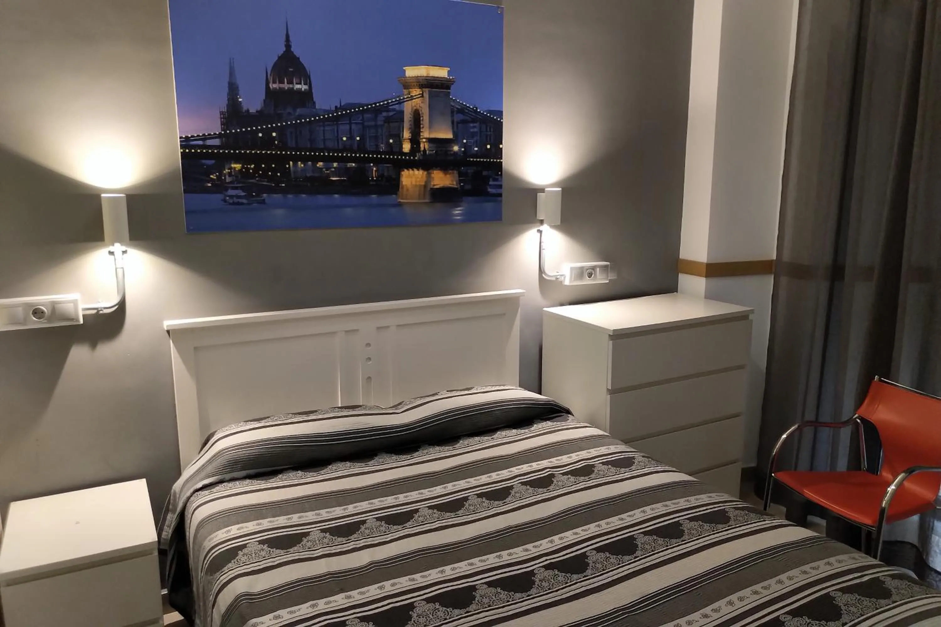 Bed in Apartamentos El Templo Suites
