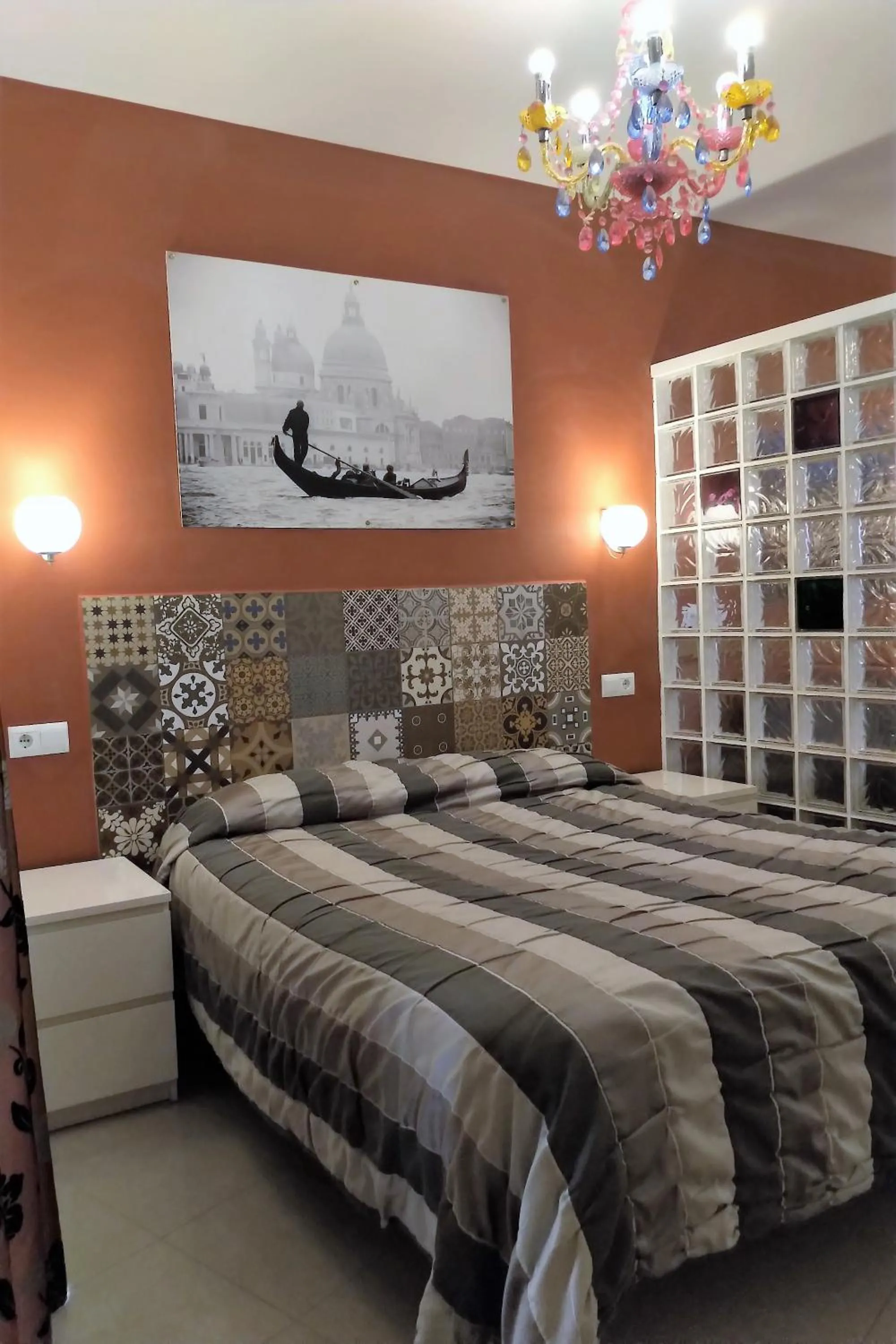 Bed in Apartamentos El Templo Suites
