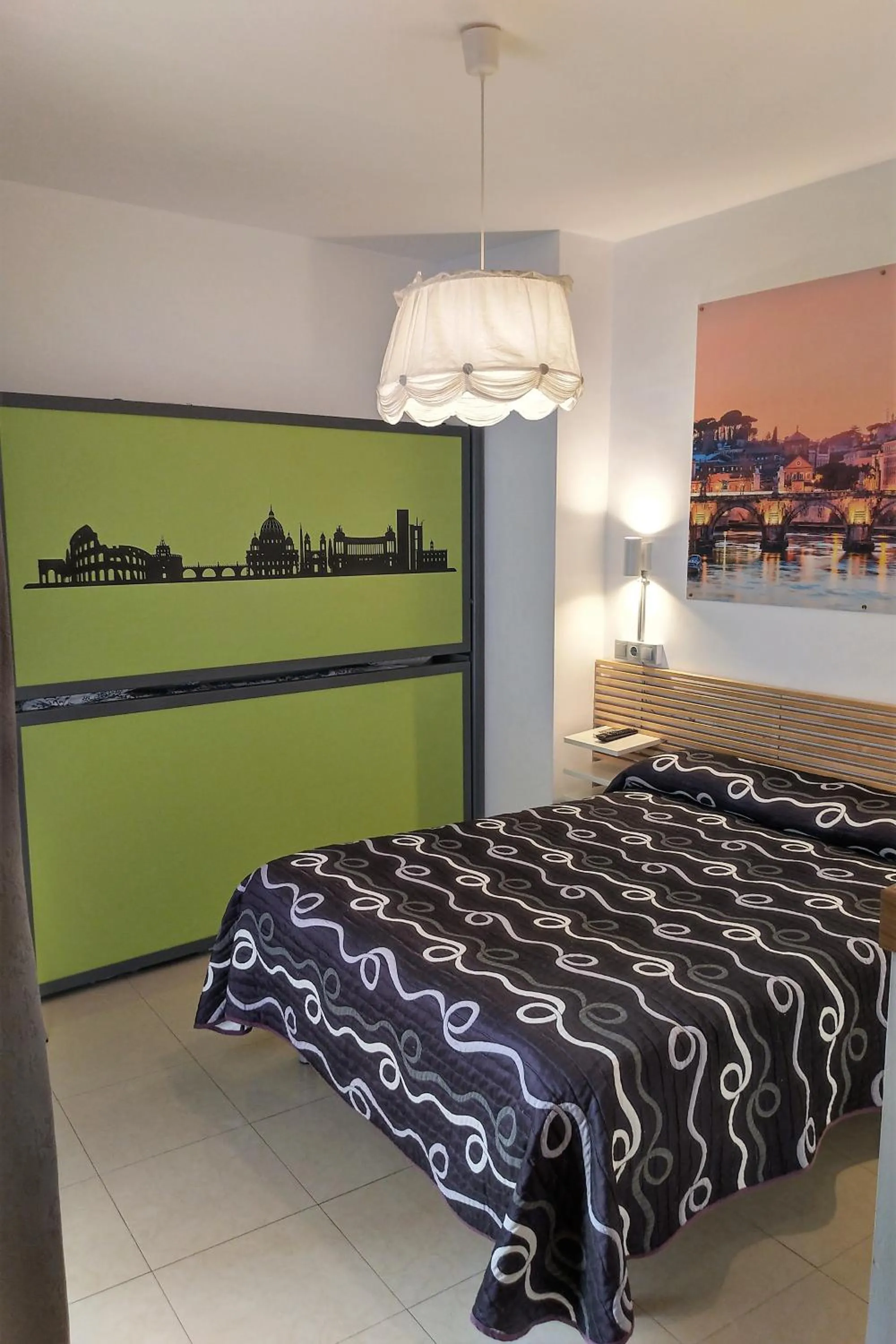 Bed in Apartamentos El Templo Suites